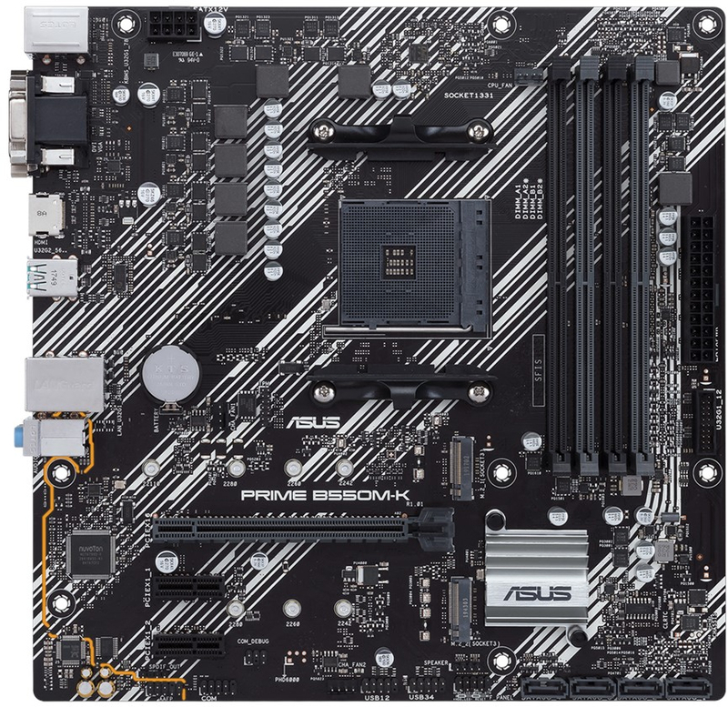 Asus - Placa Base Asus PRIME B550M-K