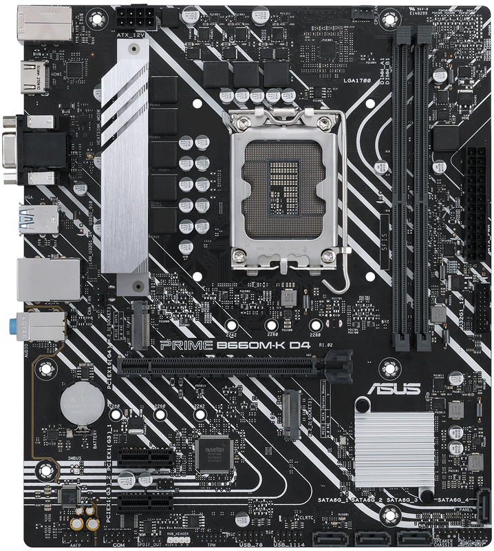 Asus - Placa Base Asus PRIME B660M-K D4