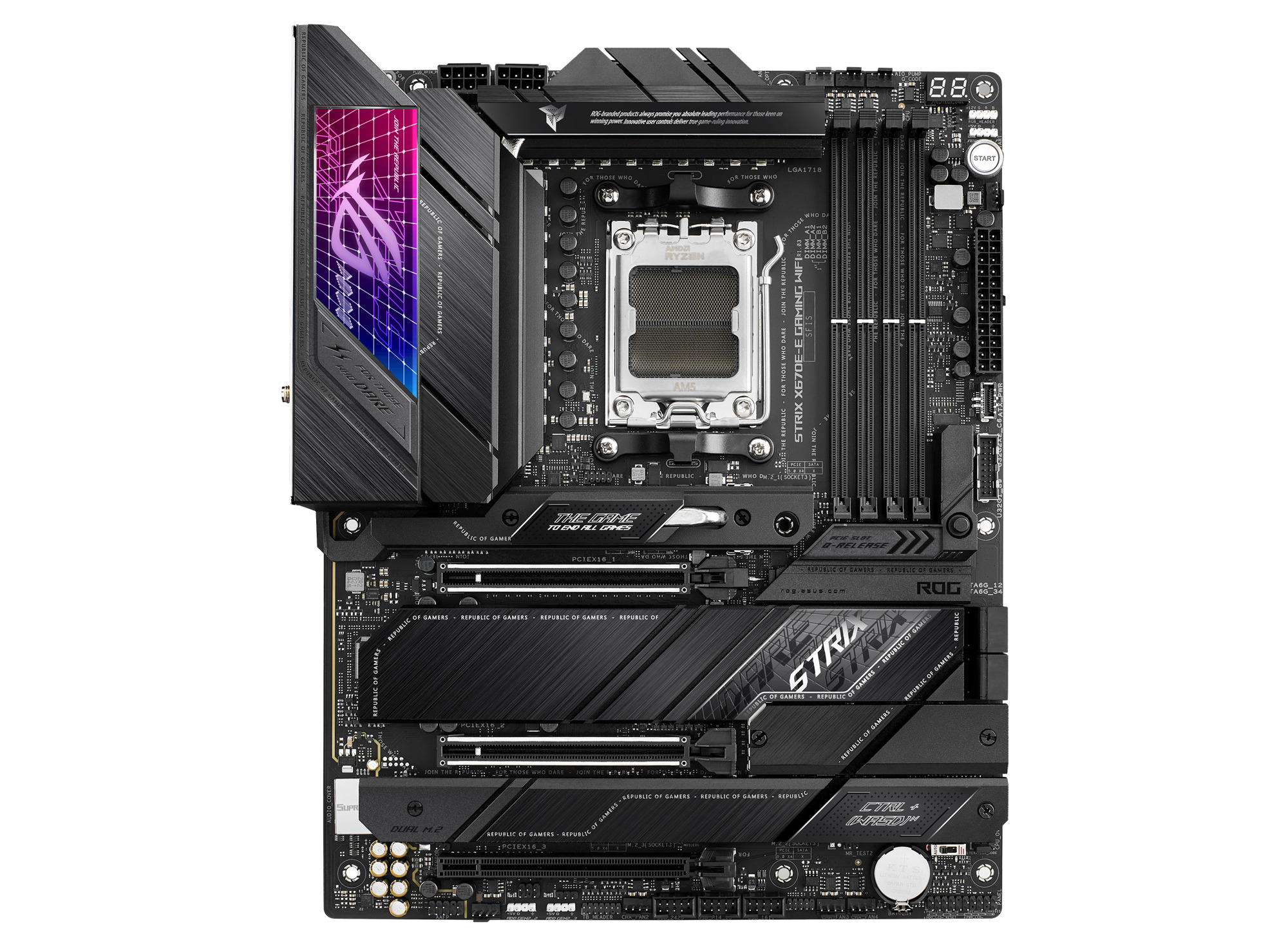 Asus - Placa Base Asus ROG Strix X670E-E Gaming WiFi