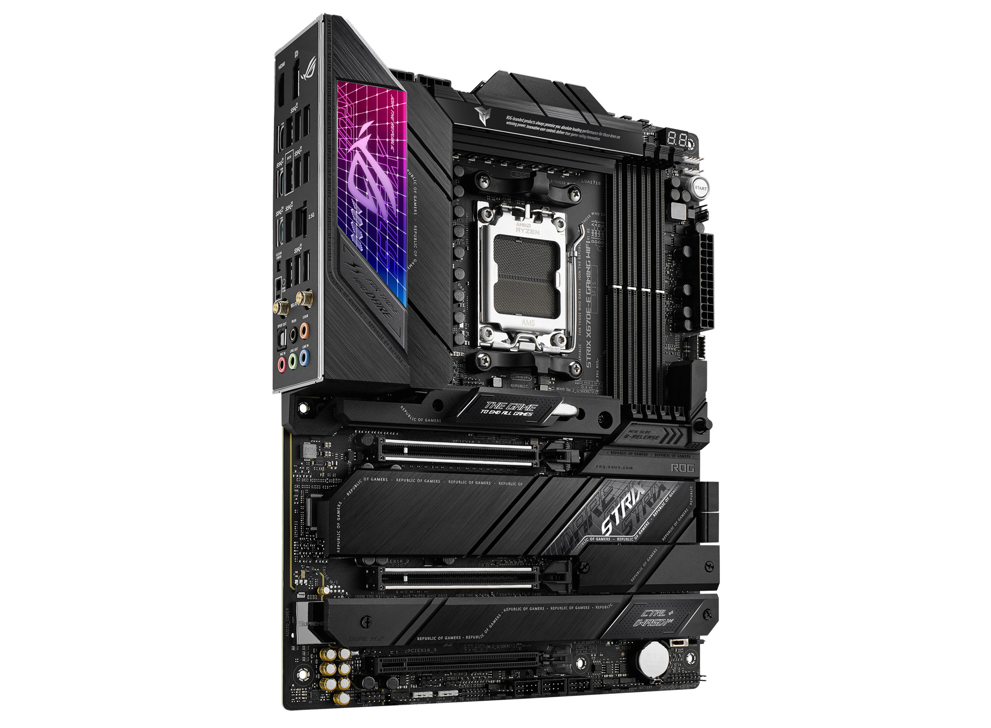 Asus - Placa Base Asus ROG Strix X670E-E Gaming WiFi