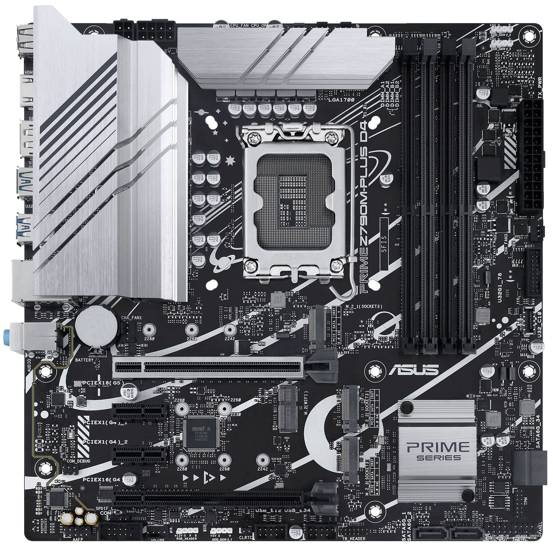 Asus - Placa Base Asus PRIME Z790M-Plus D4