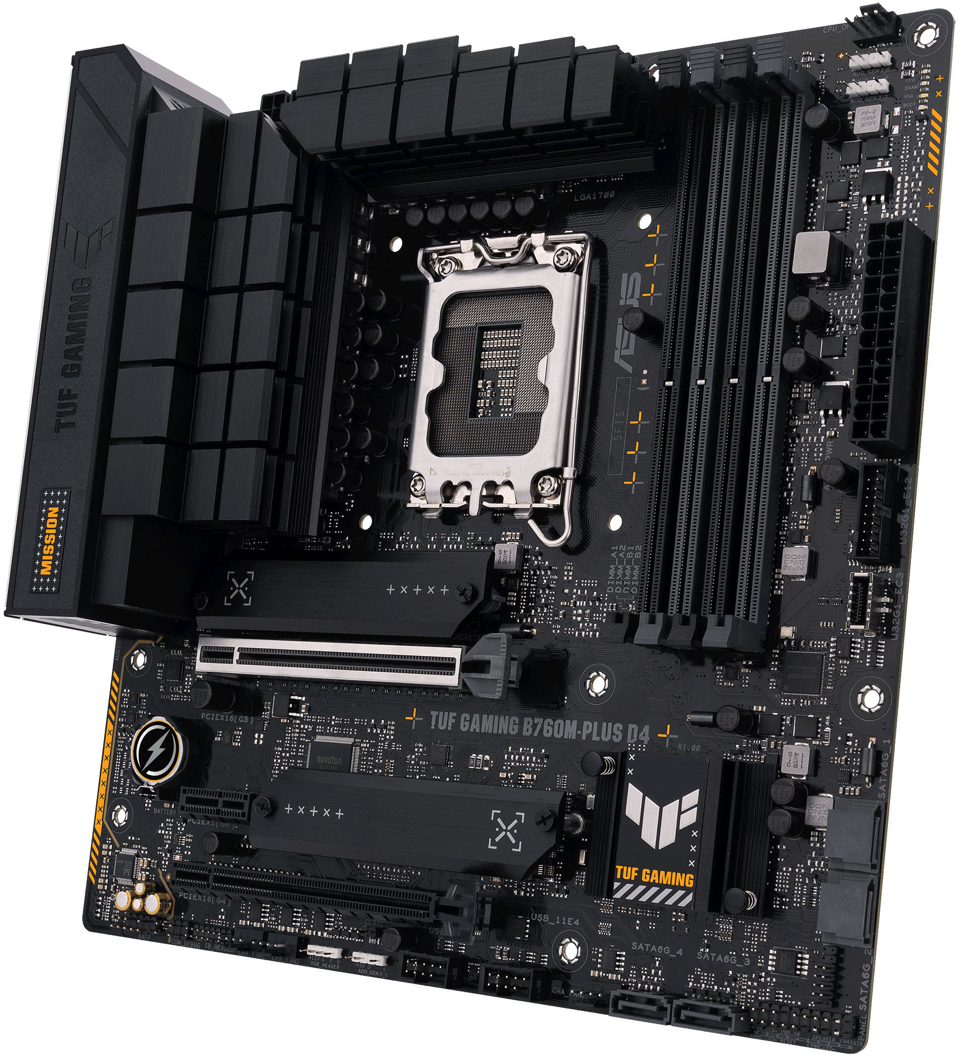 Asus - Placa Base Asus TUF B760M-Plus Gaming D4