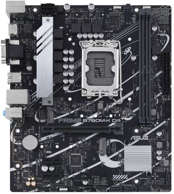 Asus - Placa Base Asus PRIME B760M-K D4