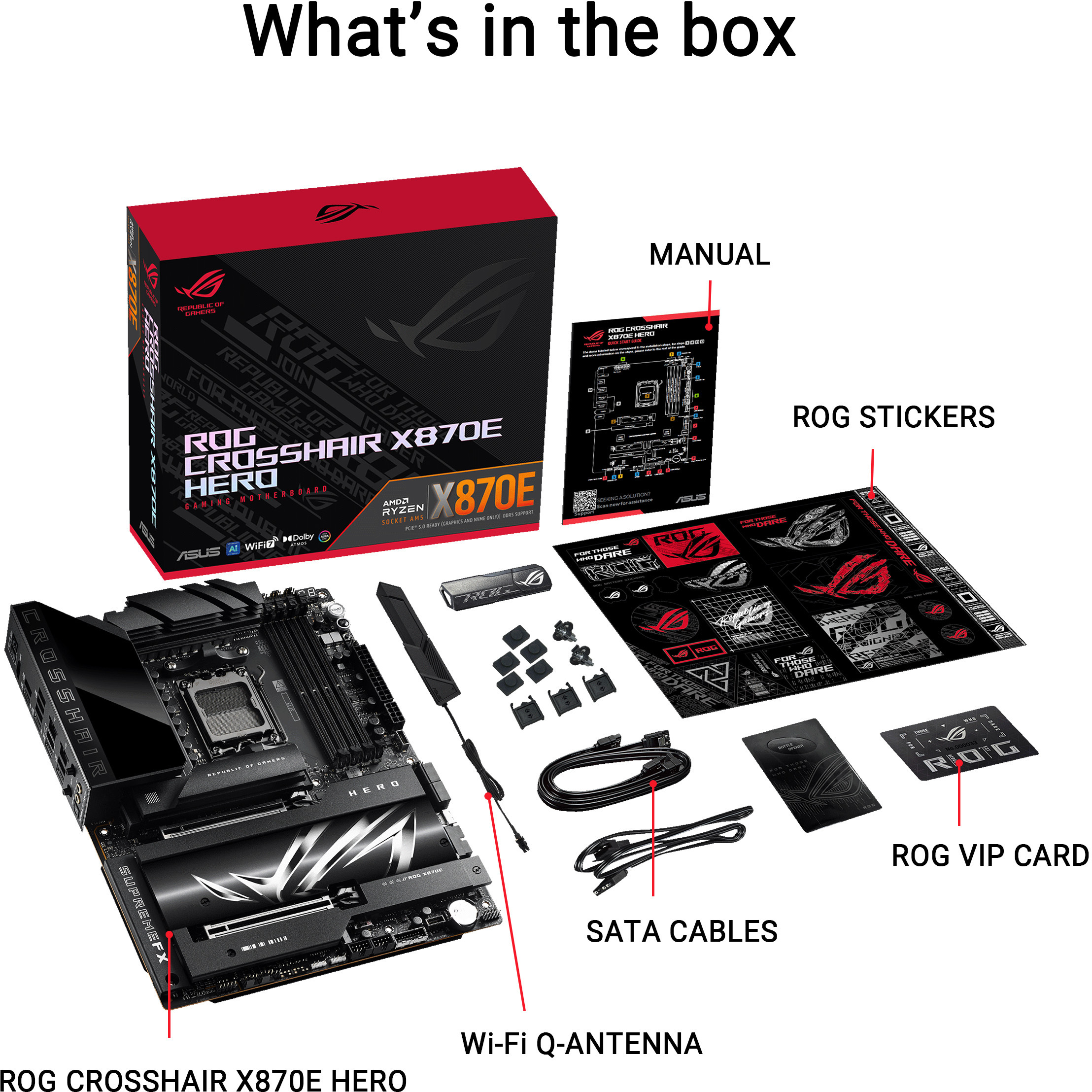 Asus - Placa Base Asus ROG Crosshair X870E Hero