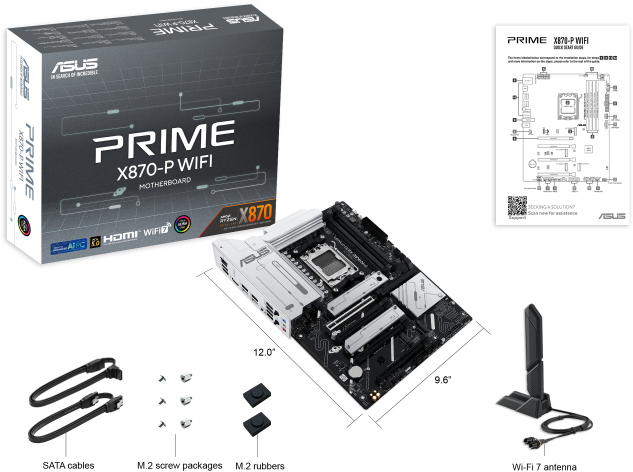 Asus - Placa Base Asus PRIME X870-P WiFi