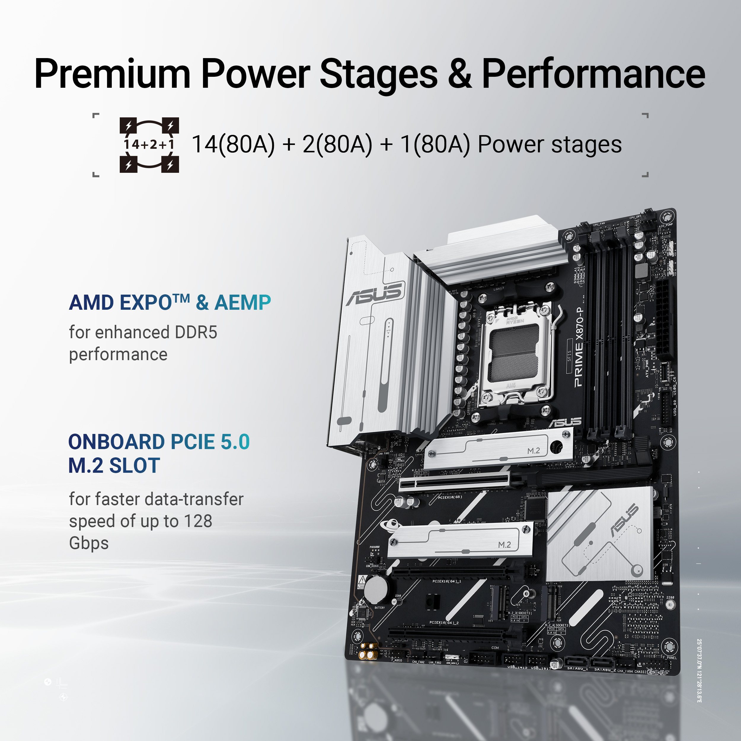 Asus - Placa Base Asus PRIME X870-P