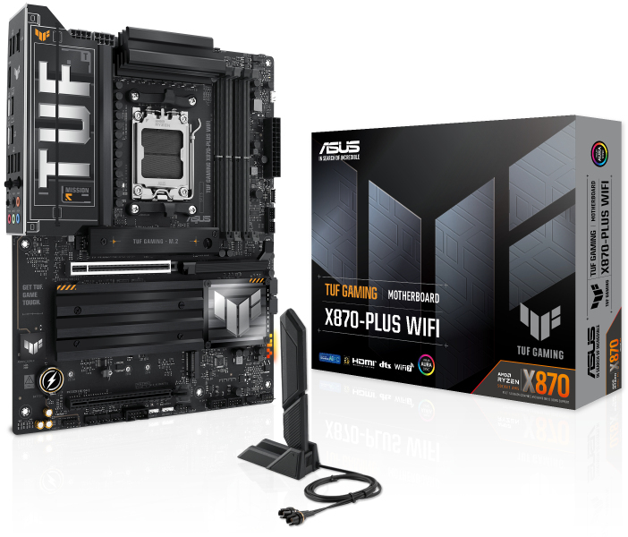 Asus - Placa Base Asus TUF X870E-Plus Gaming WiFi