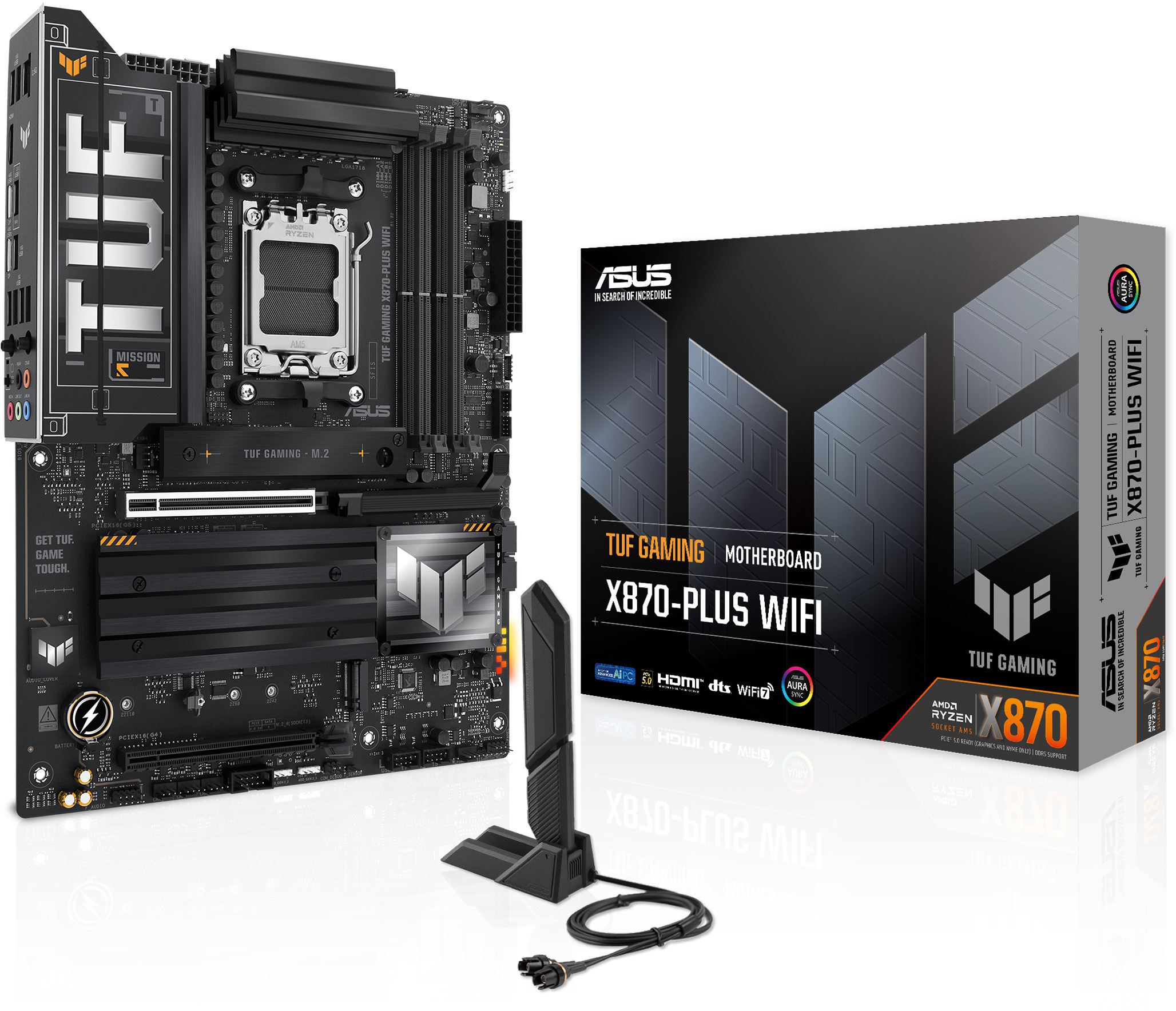 Asus - Placa Base Asus TUF X870-Plus Gaming WiFi