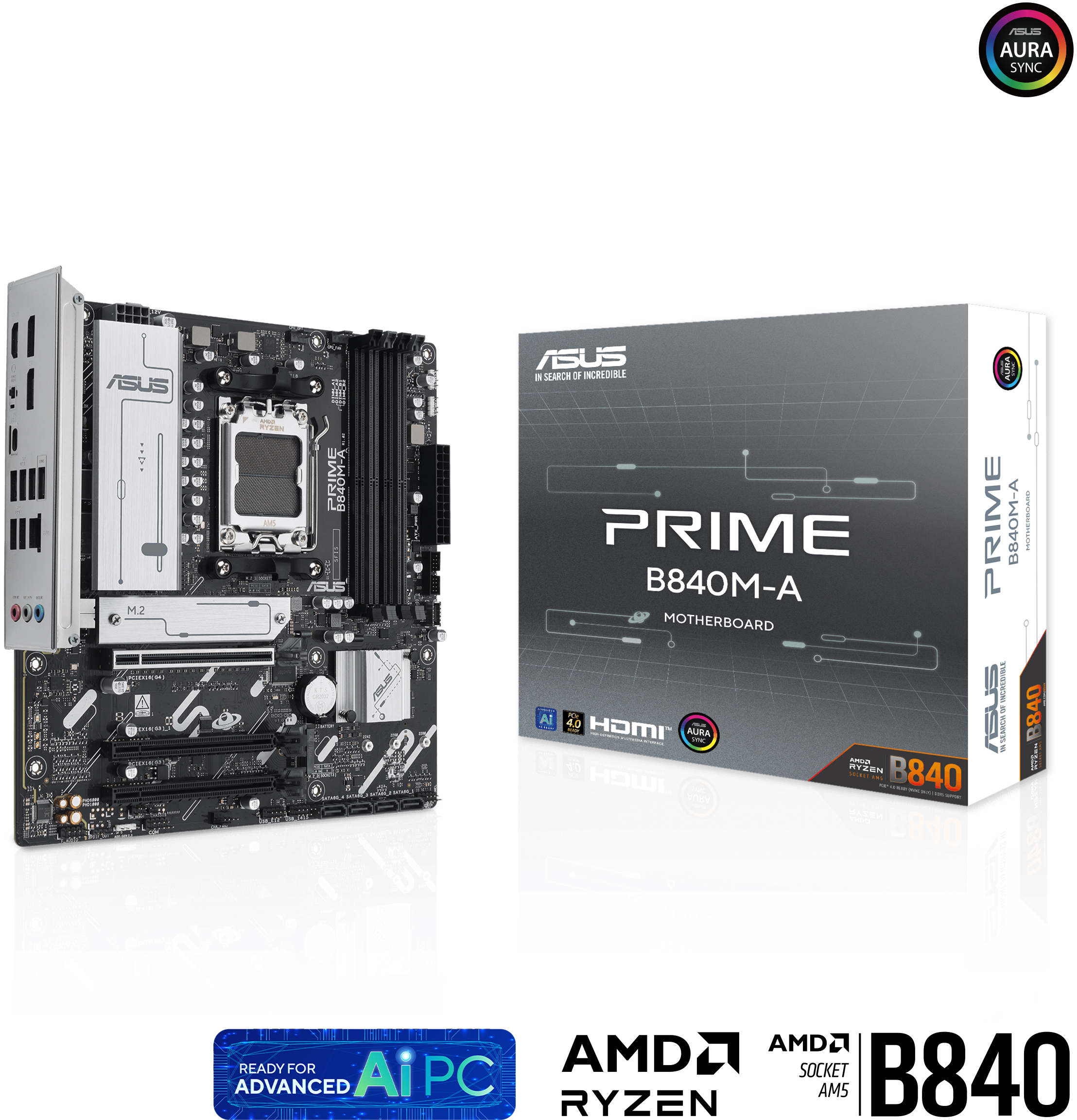 Asus - Placa Base Asus PRIME B840M-A-CSM