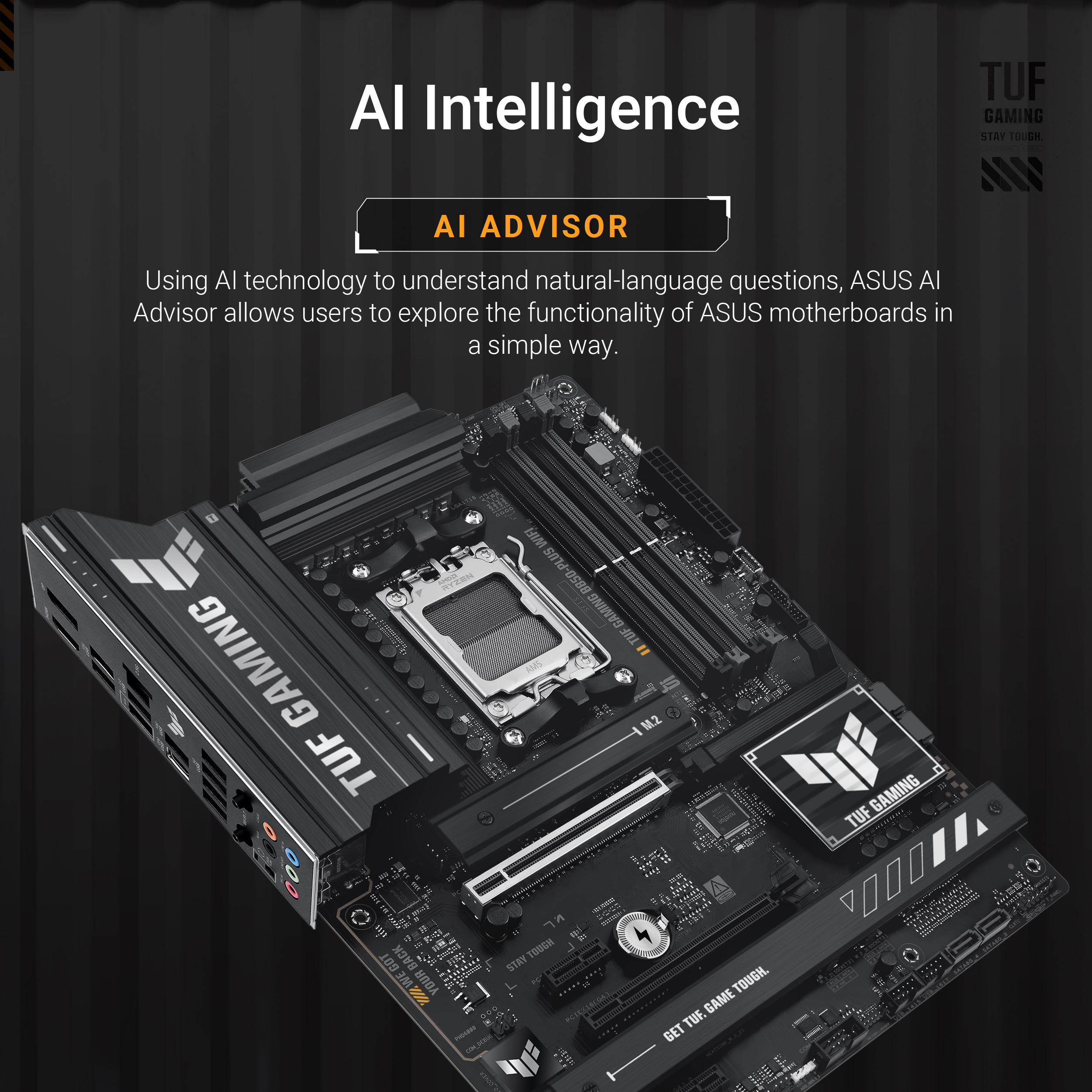 Asus - Placa Base Asus TUF B850-Plus Gaming WiFi
