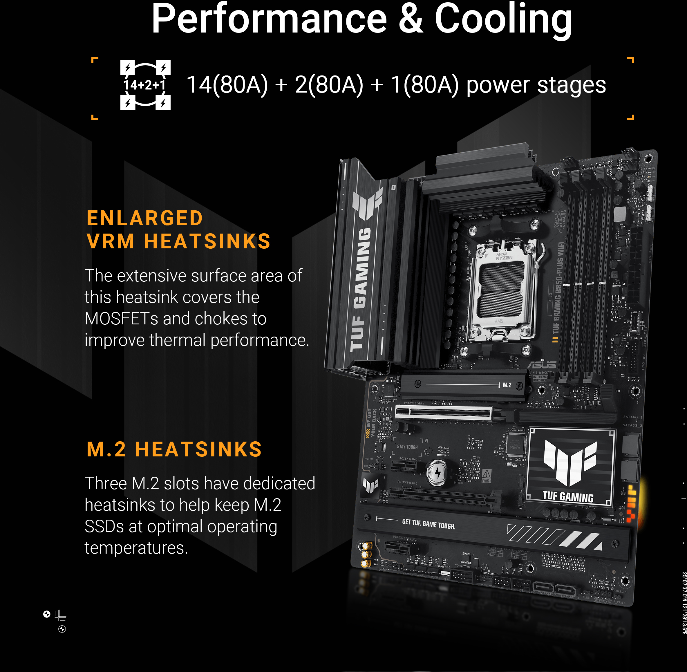 Asus - Placa Base Asus TUF B850-Plus Gaming WiFi