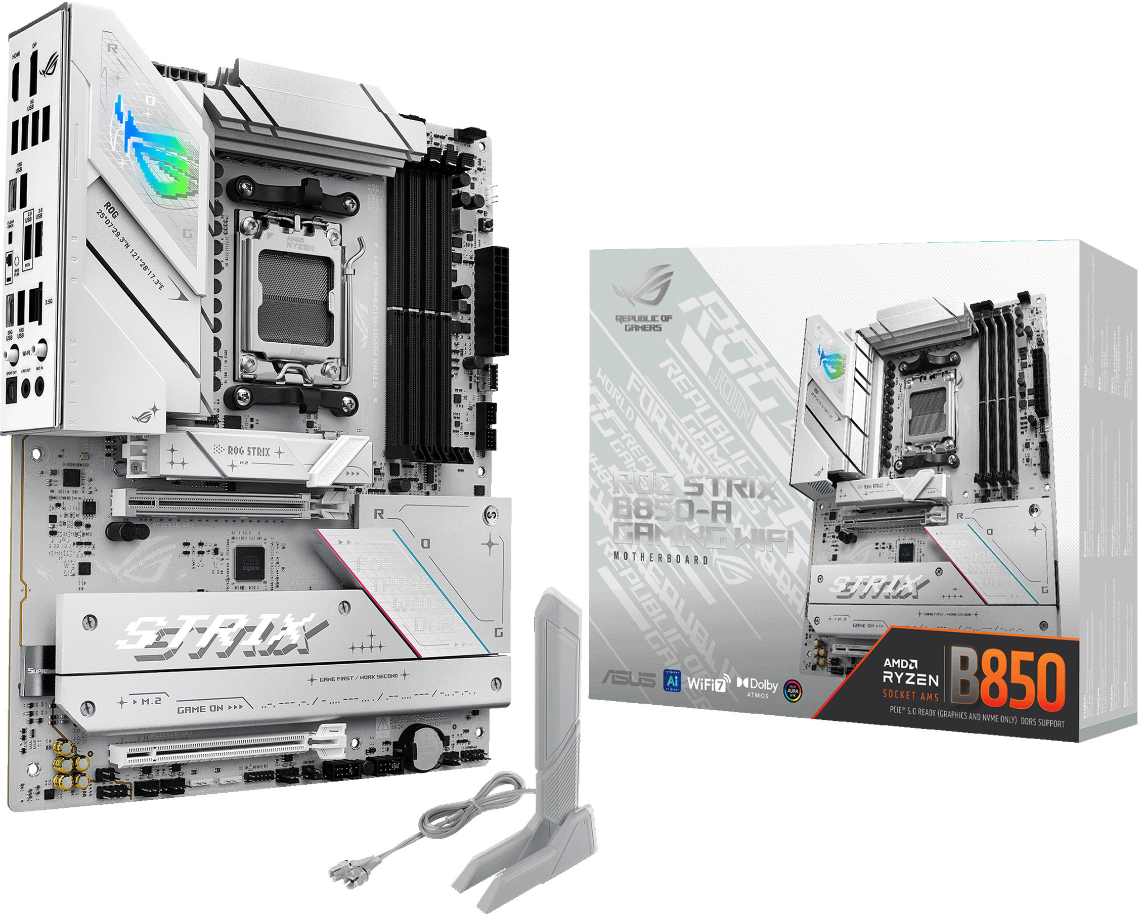 Asus - Placa Base Asus ROG Strix B850-A Gaming WiFi