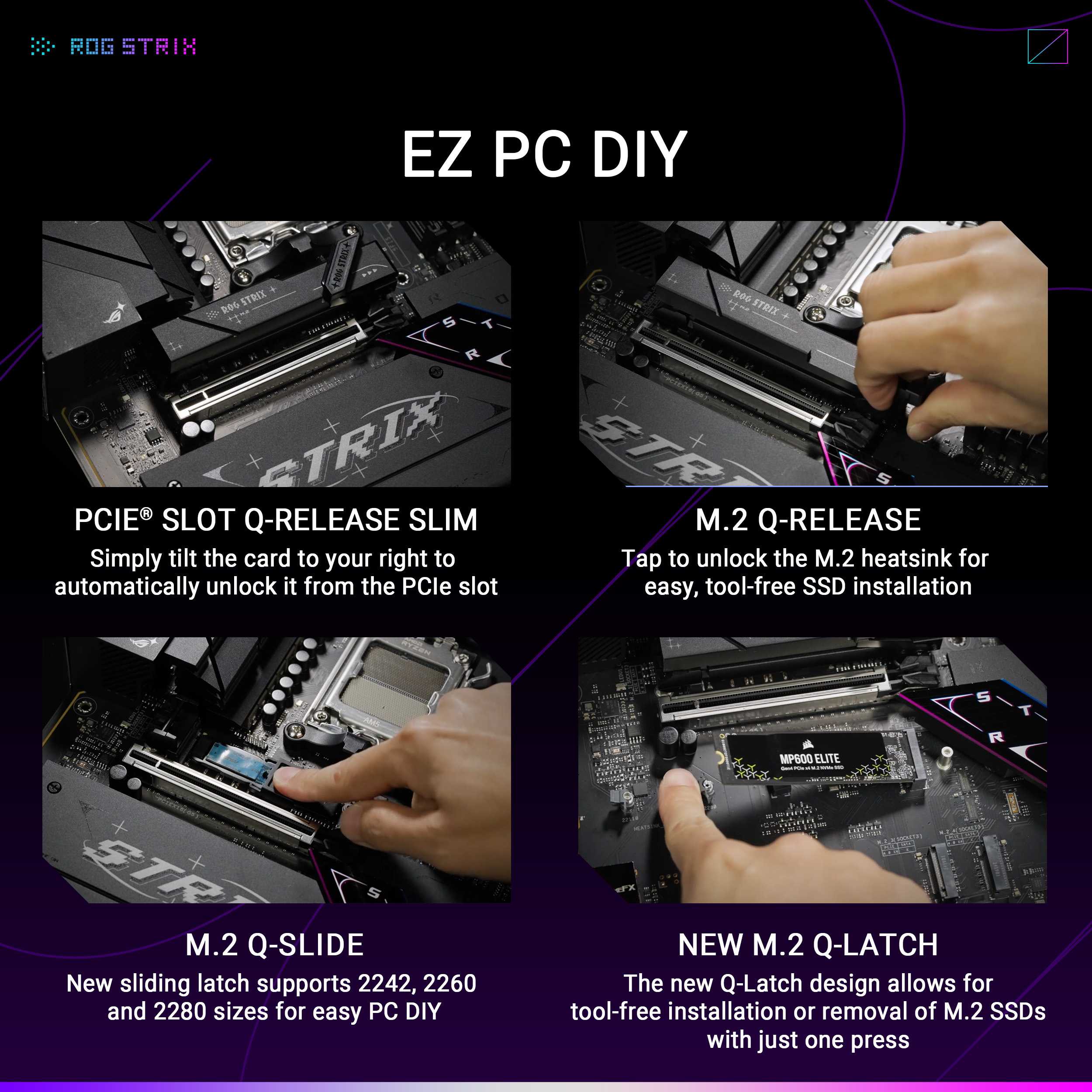 Asus - Placa Base Asus ROG Strix B850-F Gaming WiFi