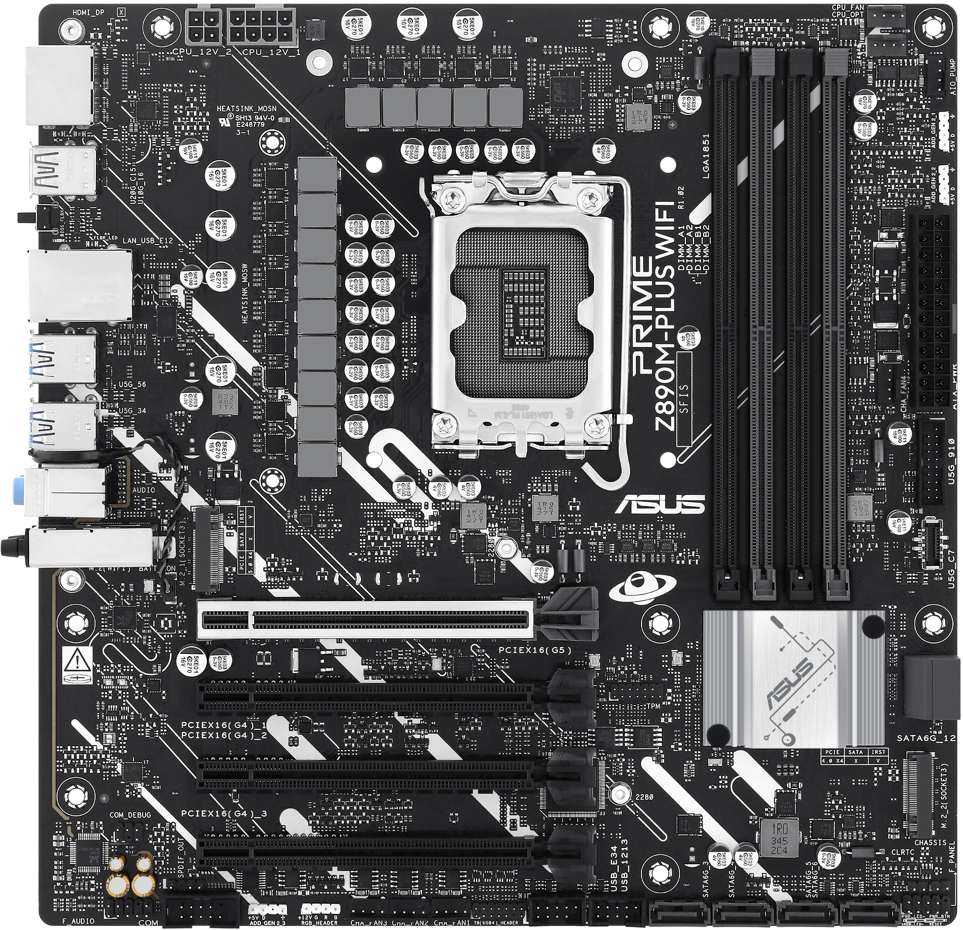 Asus - Placa Base Asus PRIME Z890M-Plus WiFi