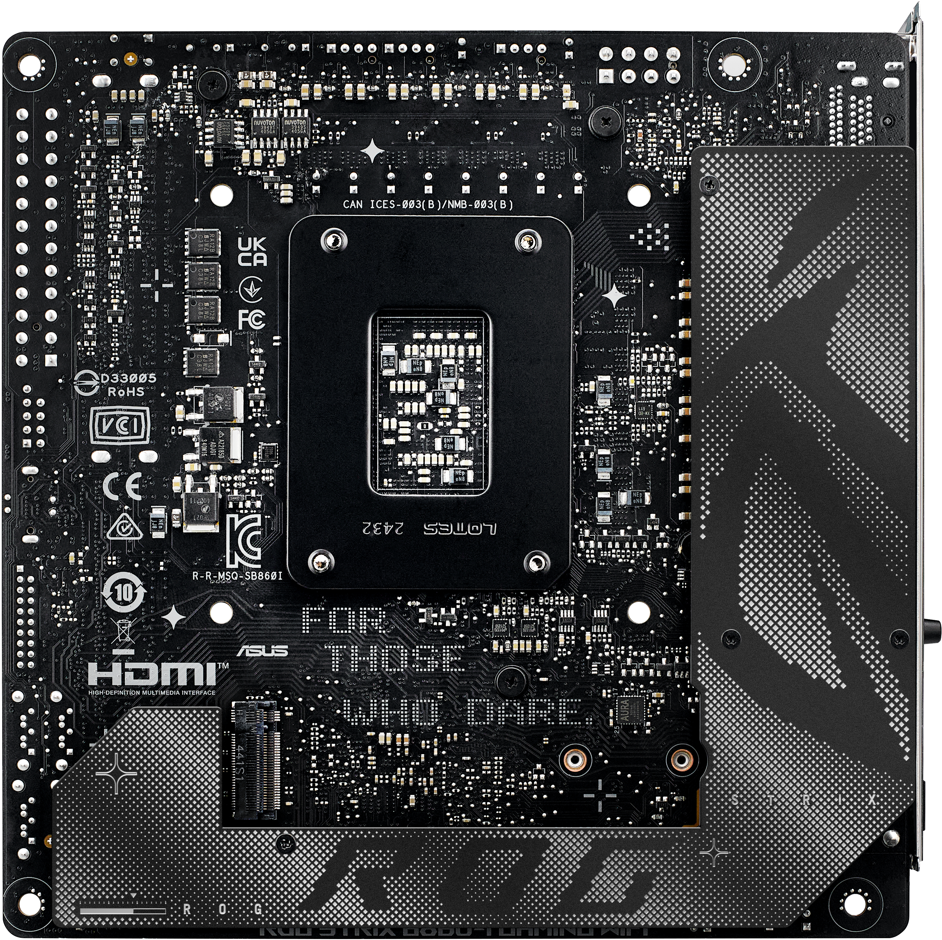 Asus - Placa Base Asus ROG Strix B860-I Gaming WiFi