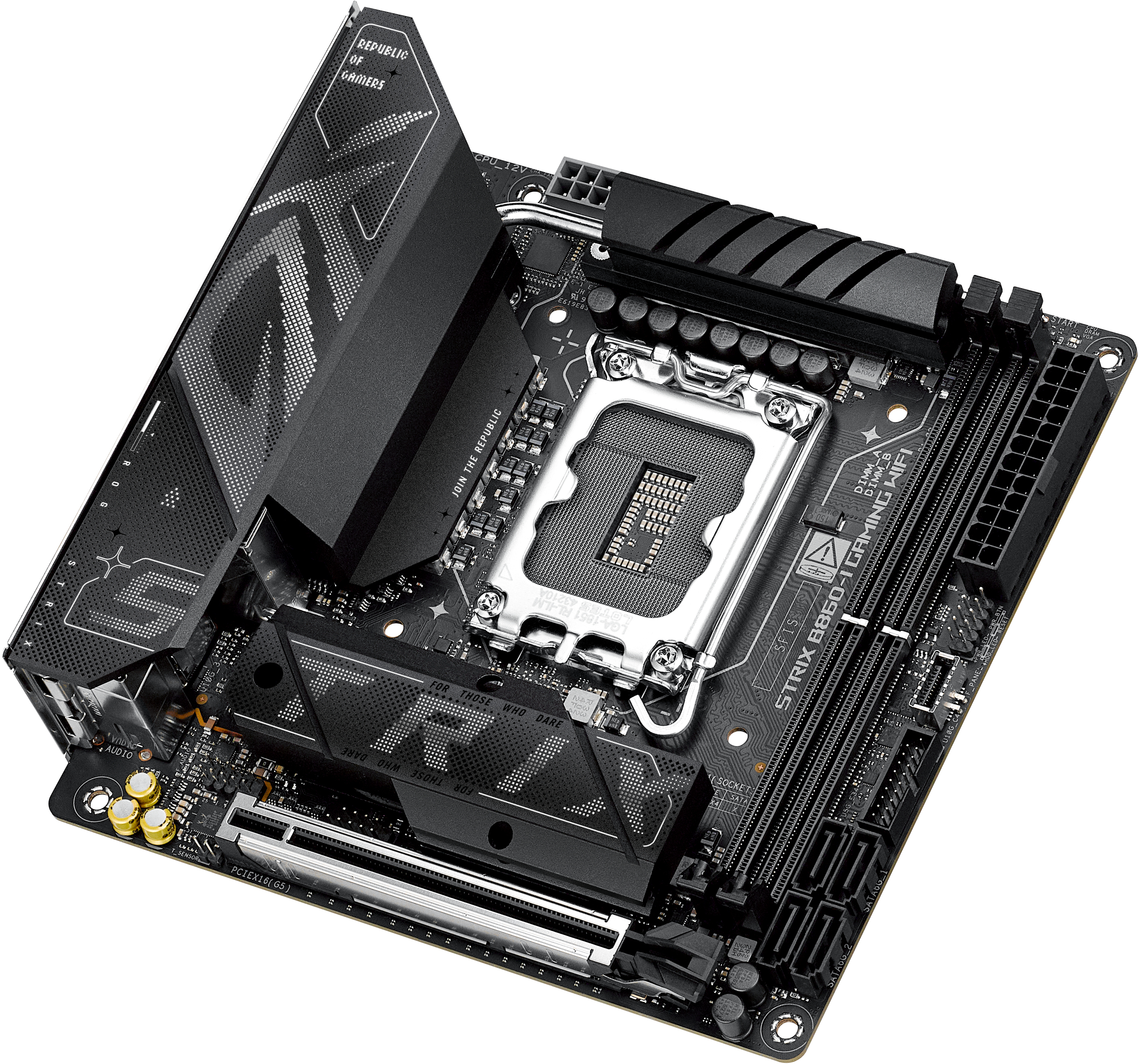 Asus - Placa Base Asus ROG Strix B860-I Gaming WiFi