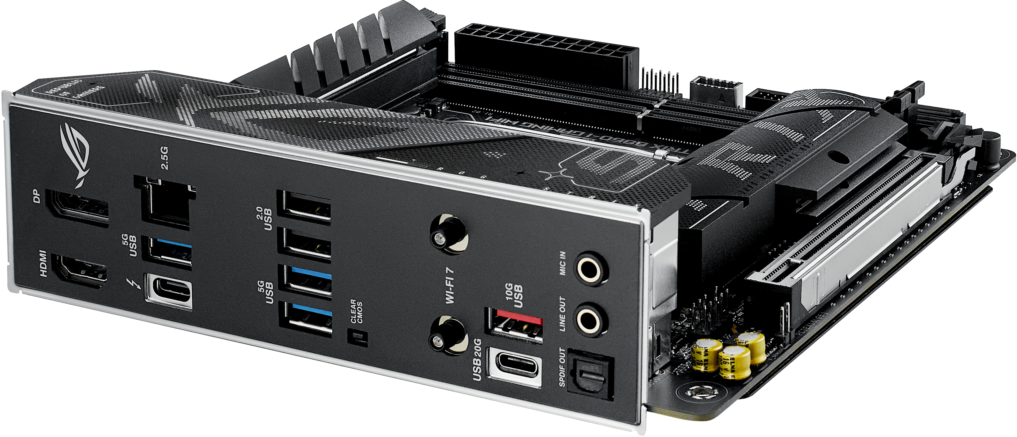 Asus - Placa Base Asus ROG Strix B860-I Gaming WiFi