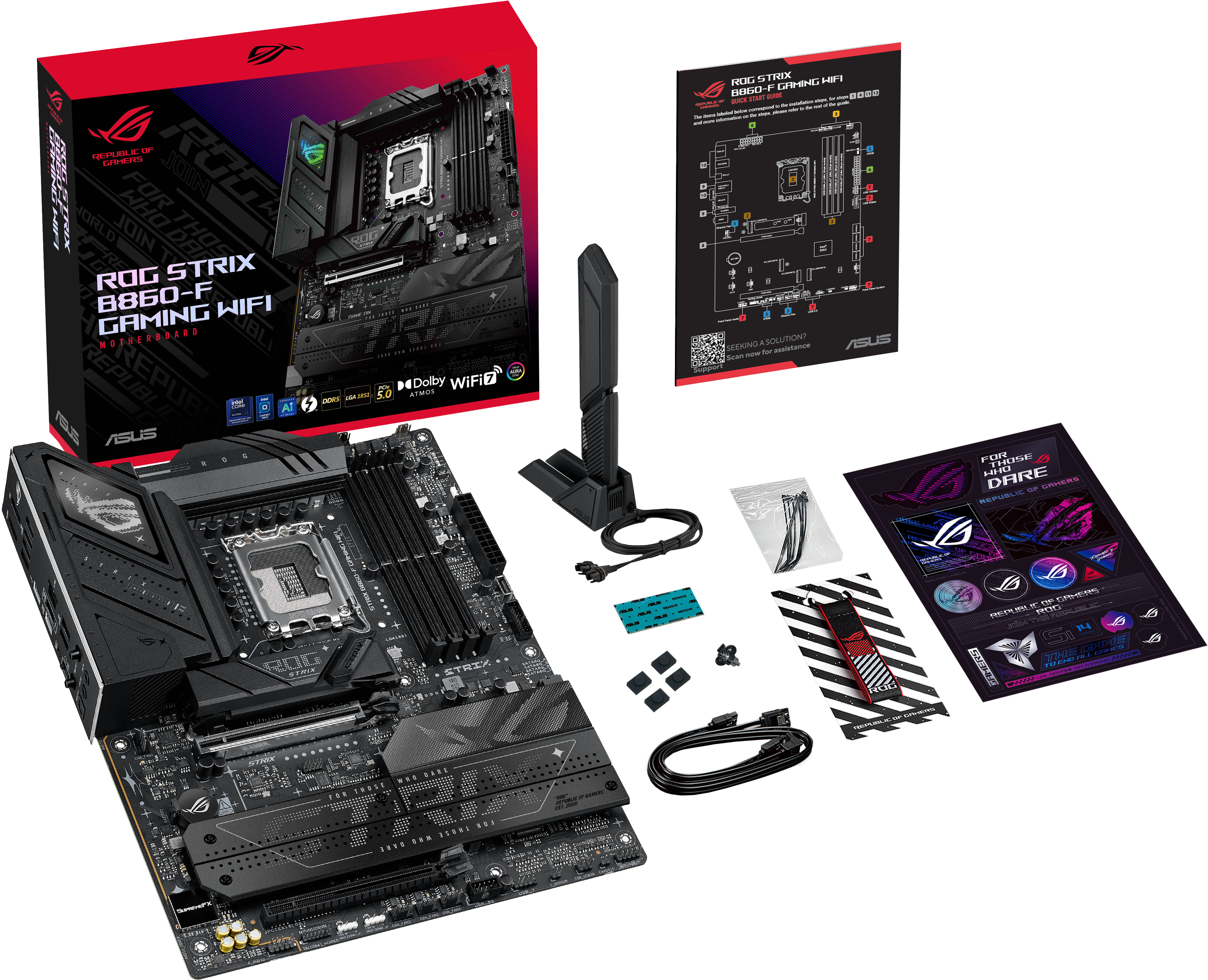 Asus - Placa Base Asus ROG Strix B860-F Gaming WiFi