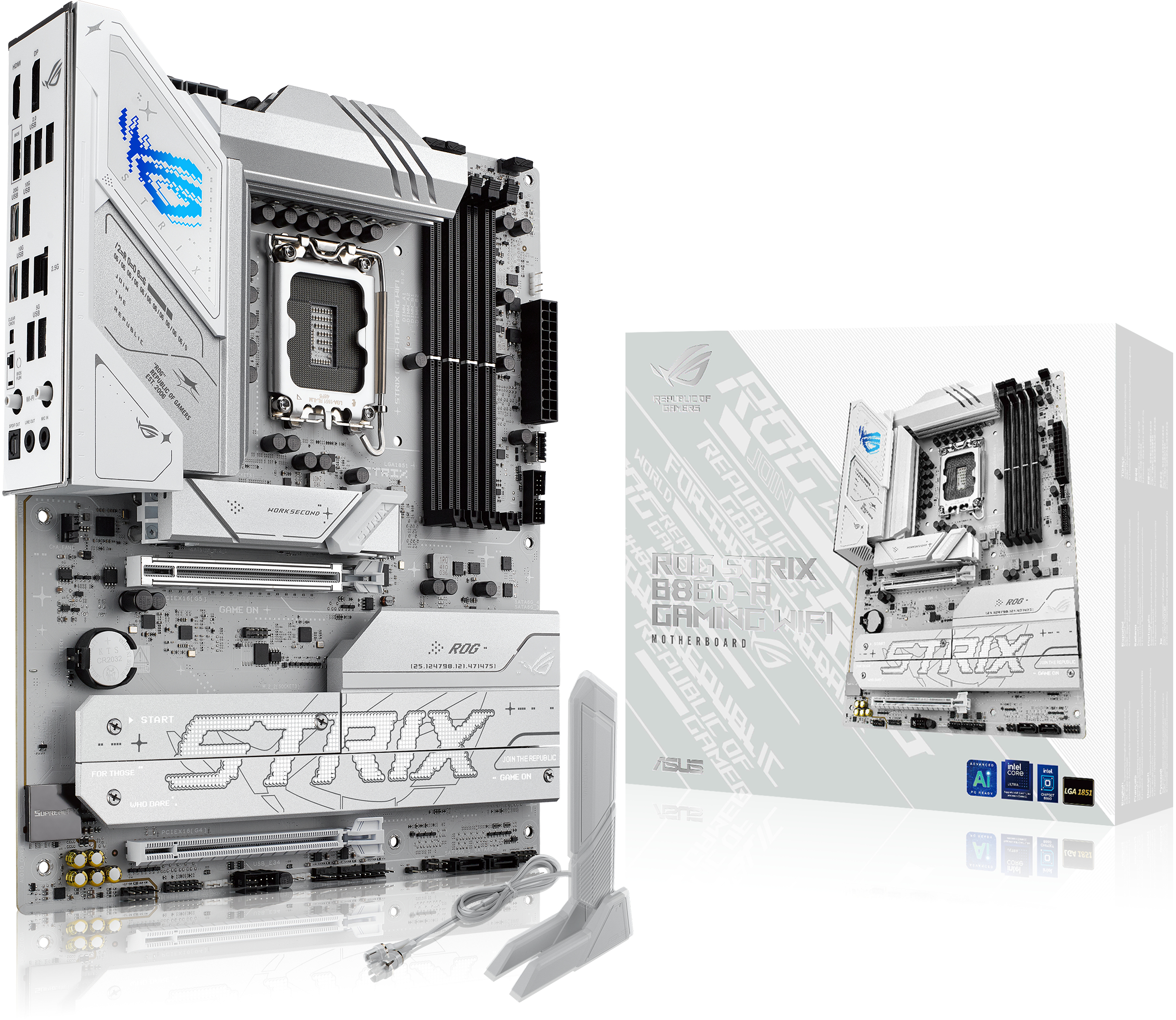 Asus - Placa Base Asus ROG Strix B860-A Gaming WiFi