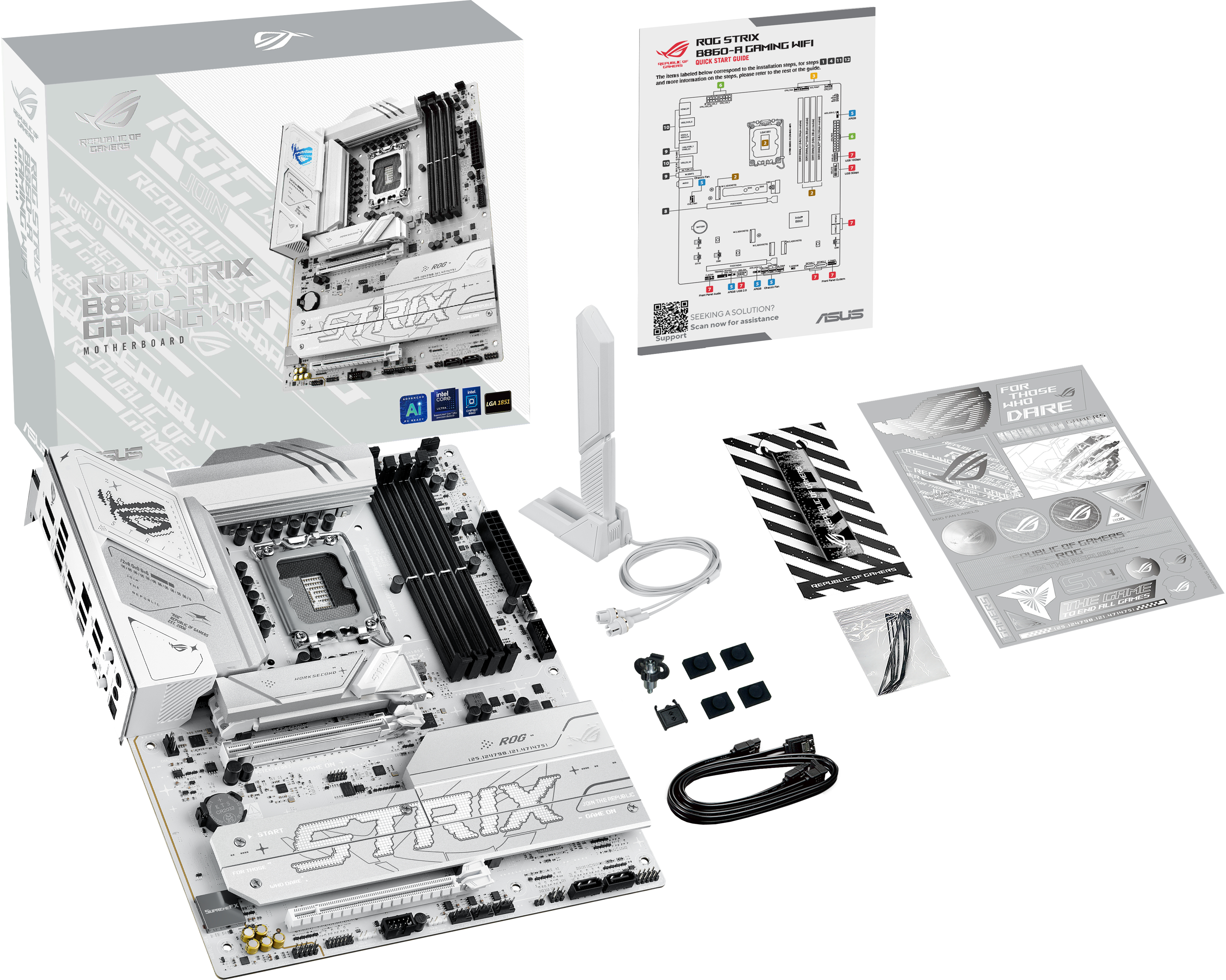 Asus - Placa Base Asus ROG Strix B860-A Gaming WiFi
