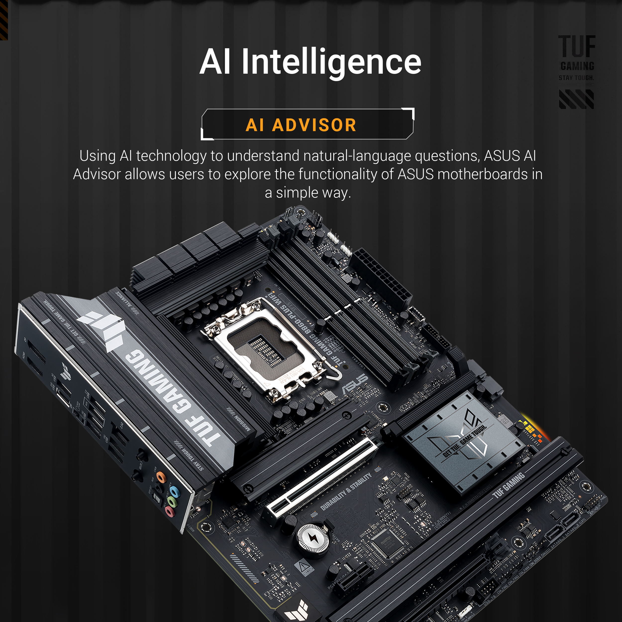 Asus - Placa Base Asus TUF B860-Plus Gaming WiFi