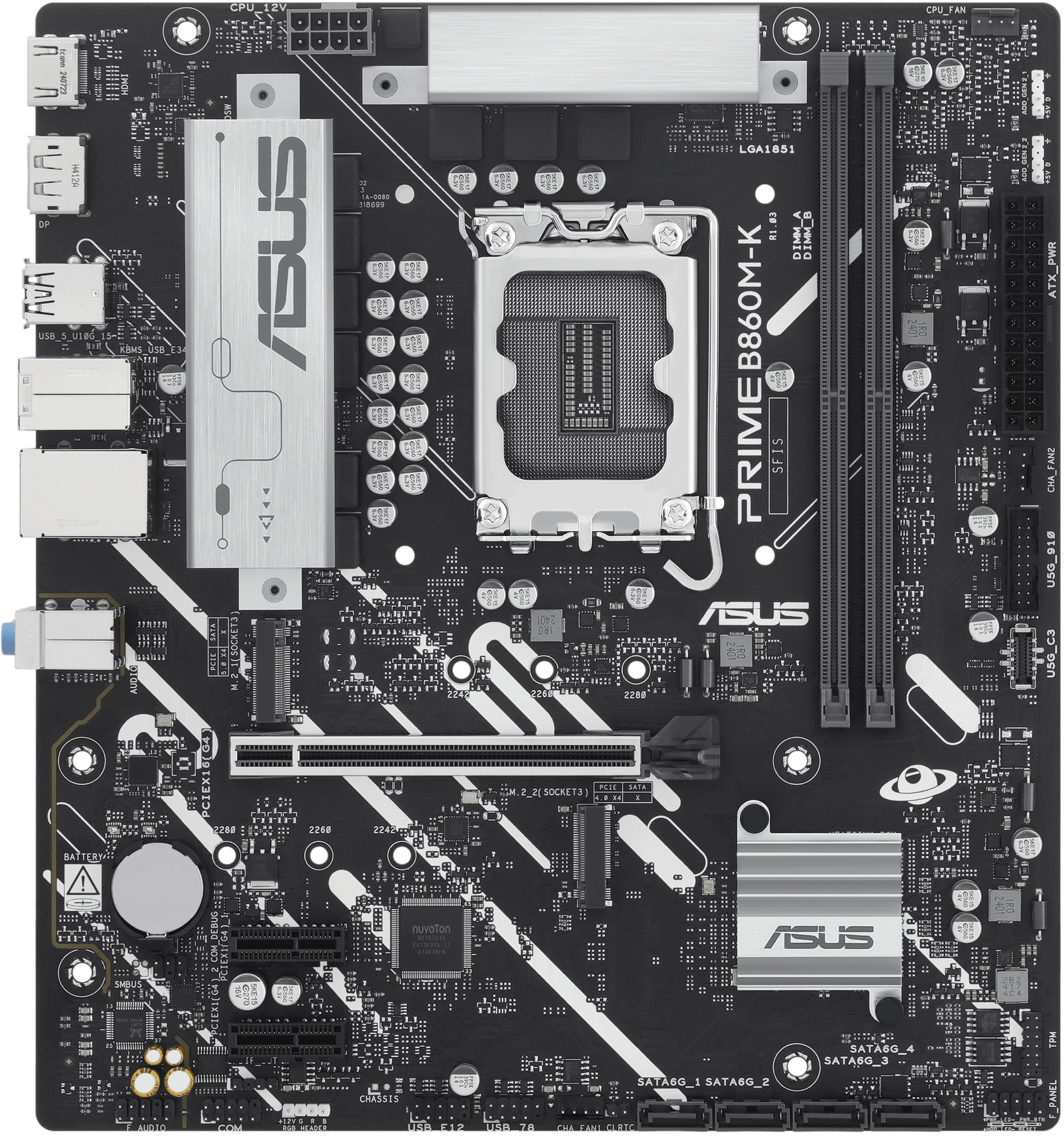 Placa Base Asus PRIME B860M-K