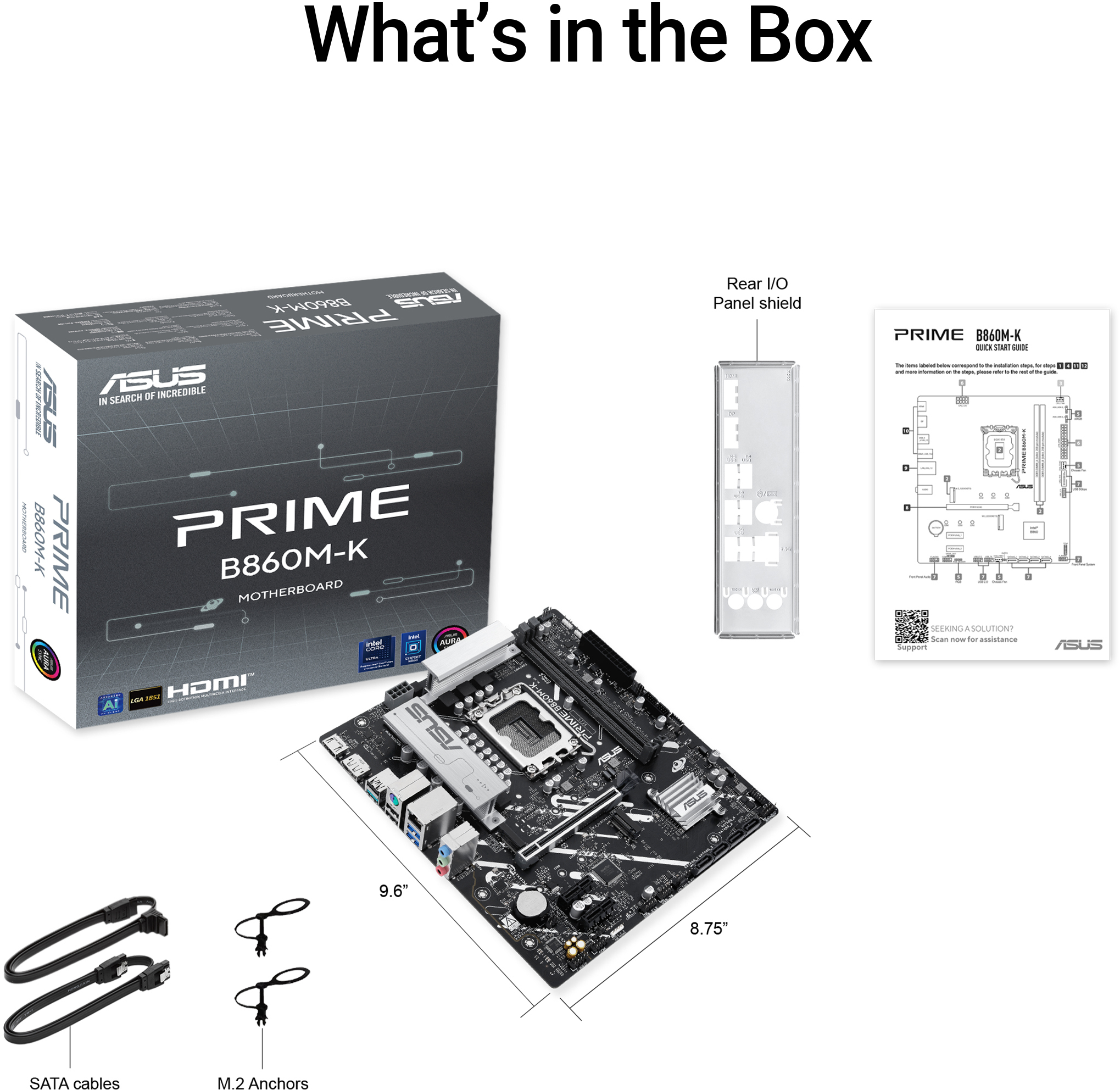 Asus - Placa Base Asus PRIME B860M-K