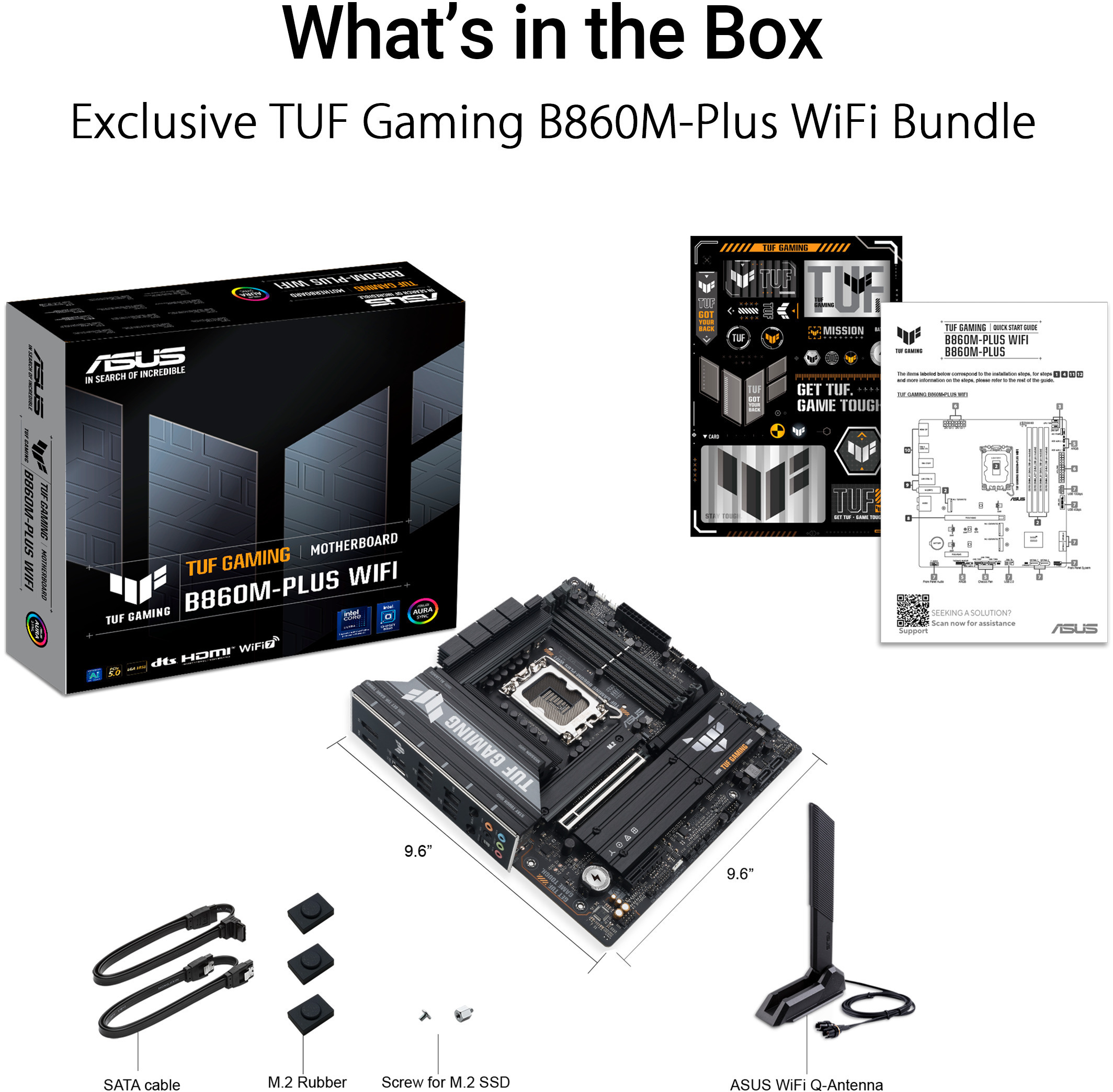 Asus - Placa Base Asus TUF B860M-Plus Gaming WiFi