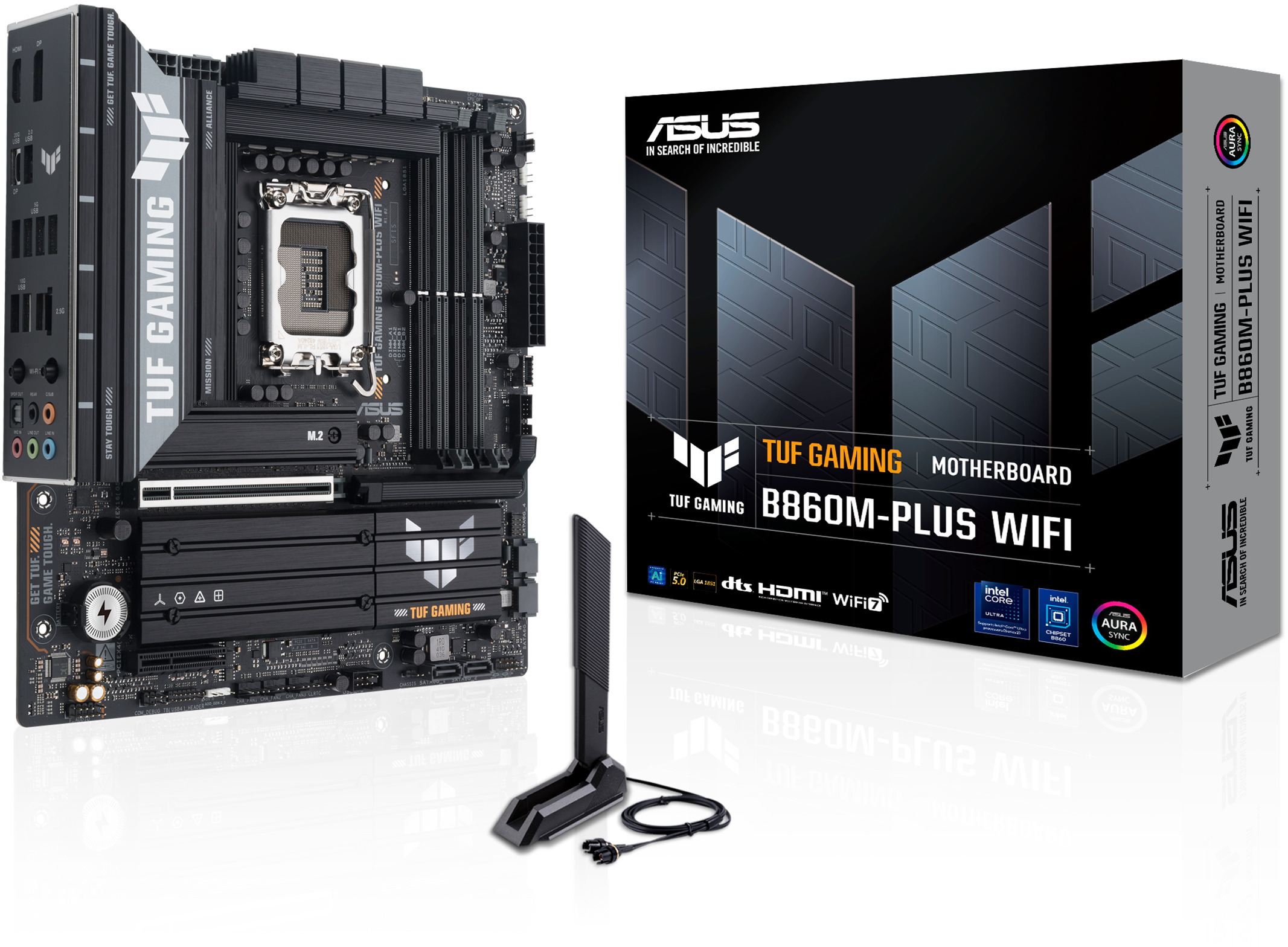 Asus - Placa Base Asus TUF B860M-Plus Gaming WiFi