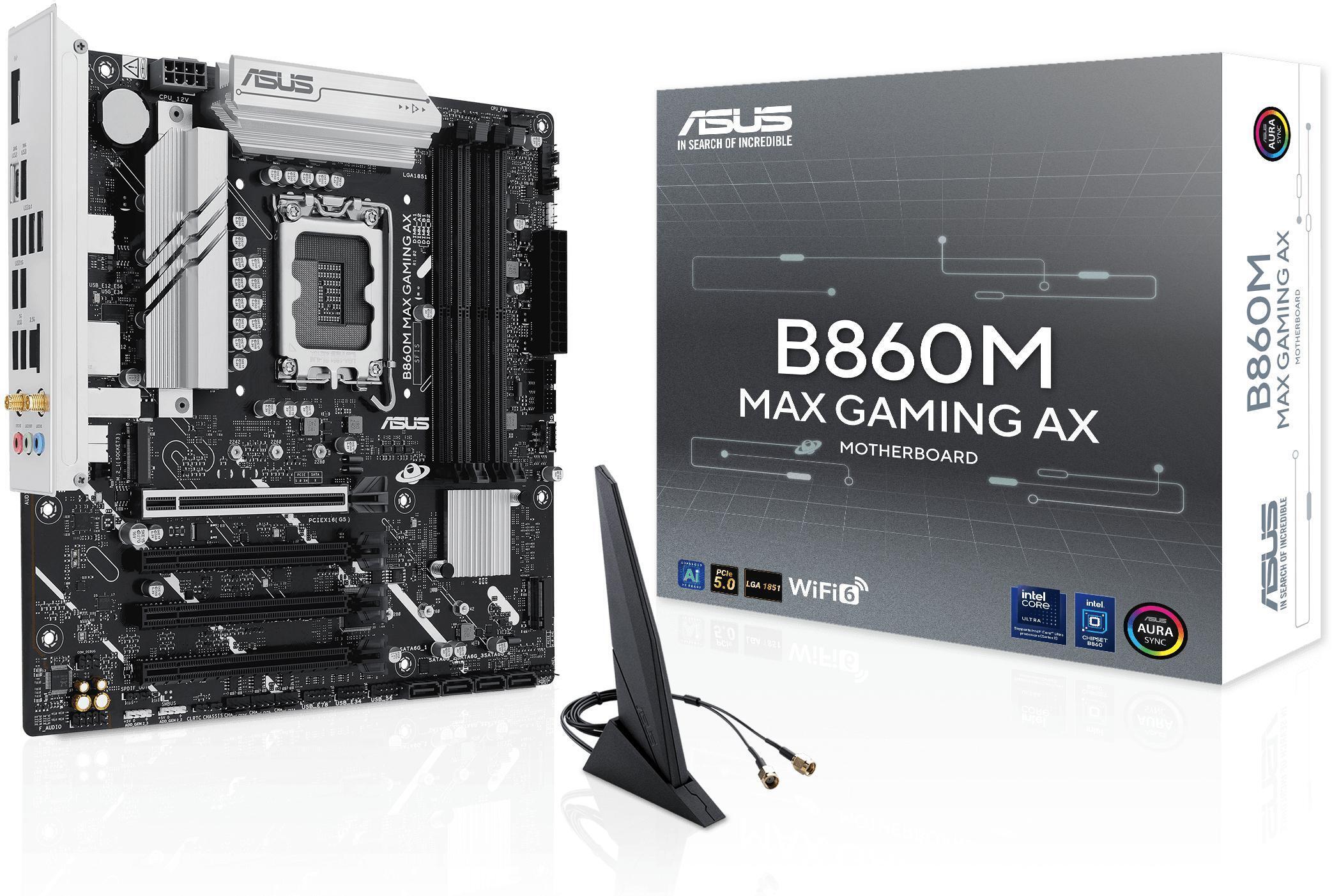 Placa Base Asus B860M MAX Gaming AX