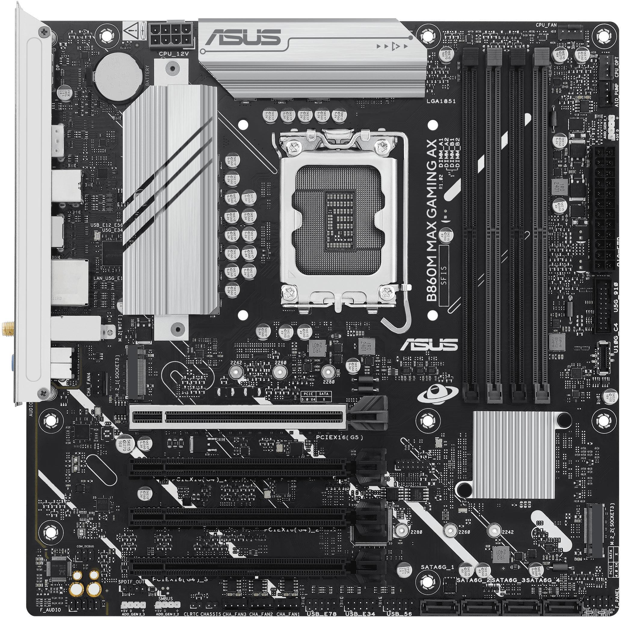 Asus - Placa Base Asus B860M MAX Gaming AX