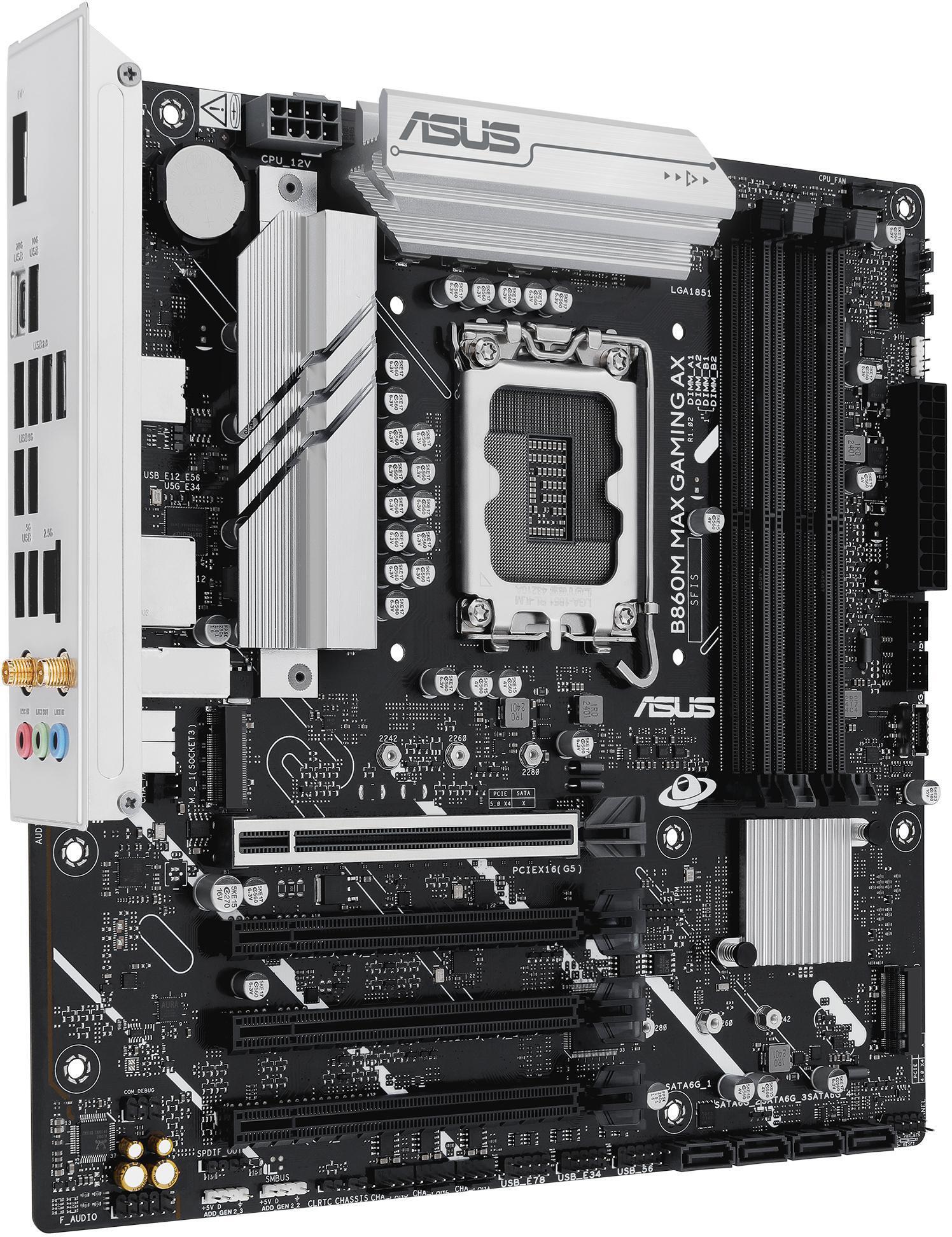 Asus - Placa Base Asus B860M MAX Gaming AX