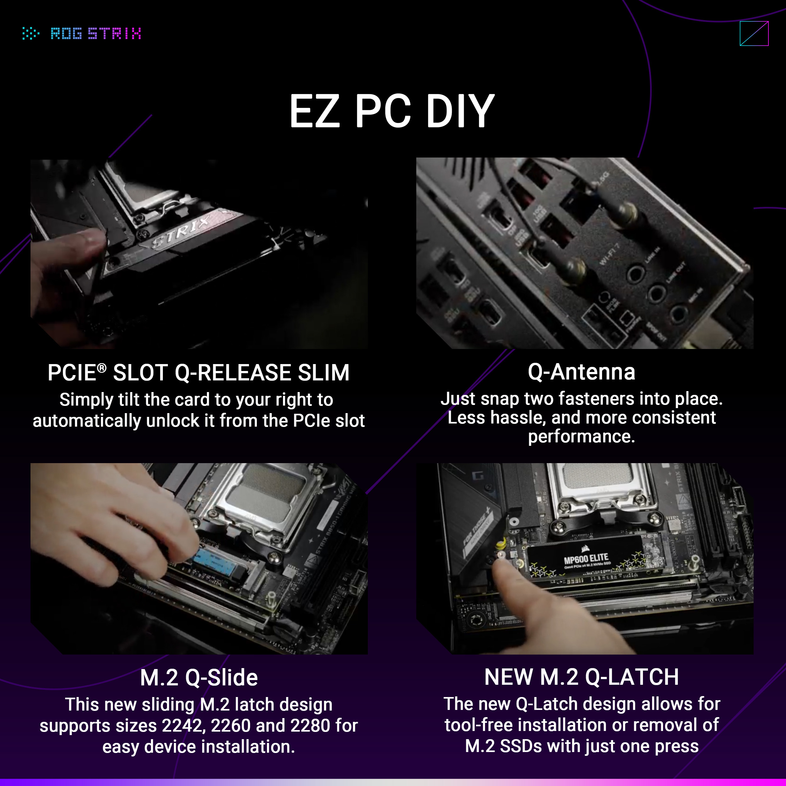 Asus - Placa Base Asus ROG Strix B850-I Gaming WiFi