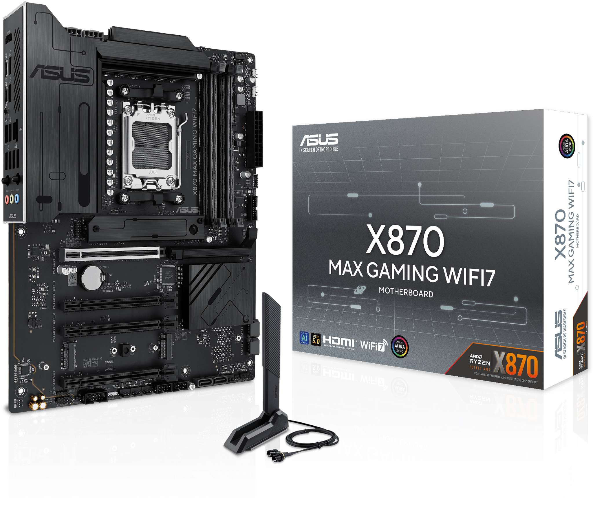 Asus - Placa Base Asus X870 MAX Gaming WiFi