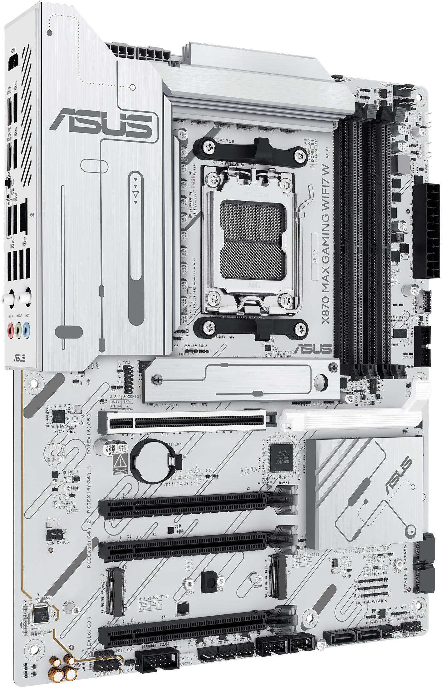 Asus - Placa Base Asus X870 MAX Gaming White WiFi