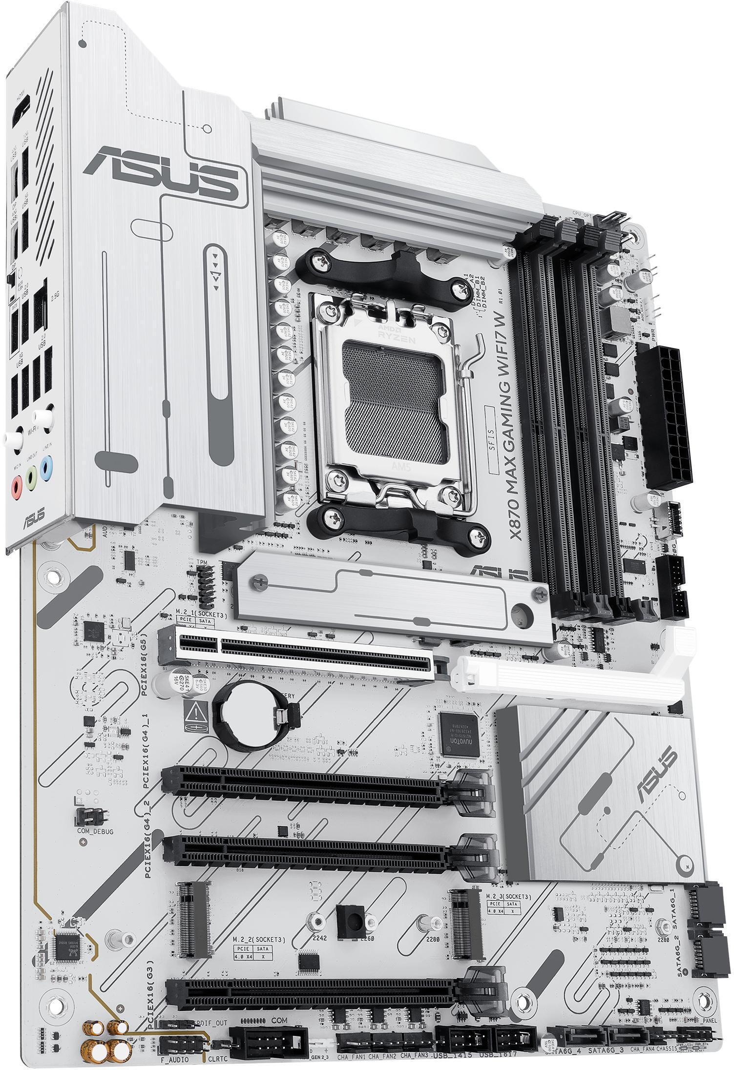 Asus - Placa Base Asus X870 MAX Gaming White WiFi