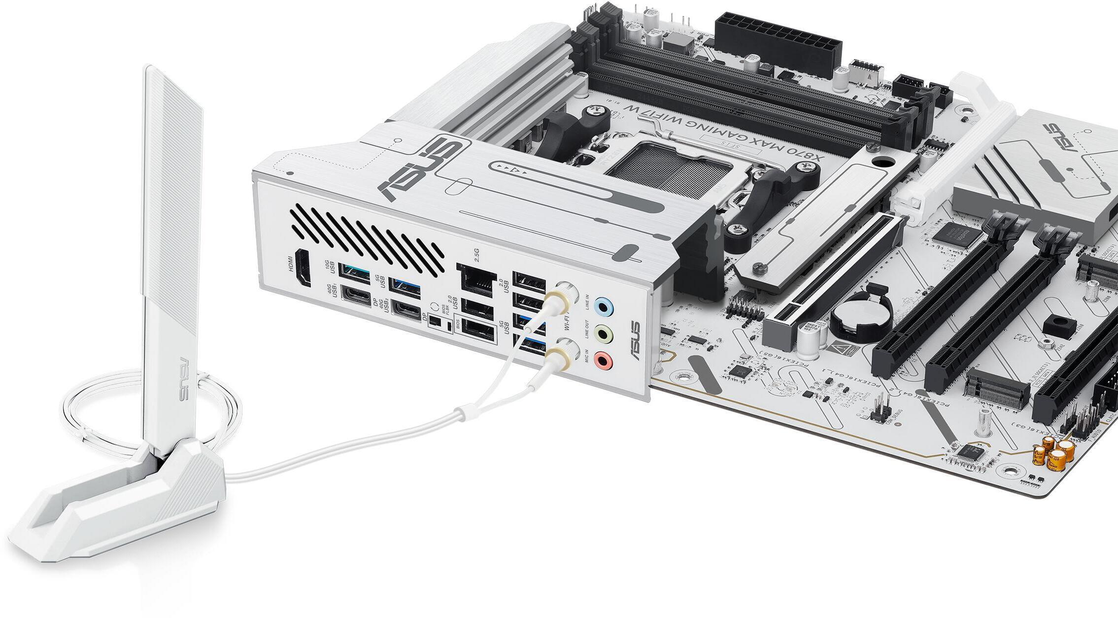 Asus - Placa Base Asus X870 MAX Gaming White WiFi