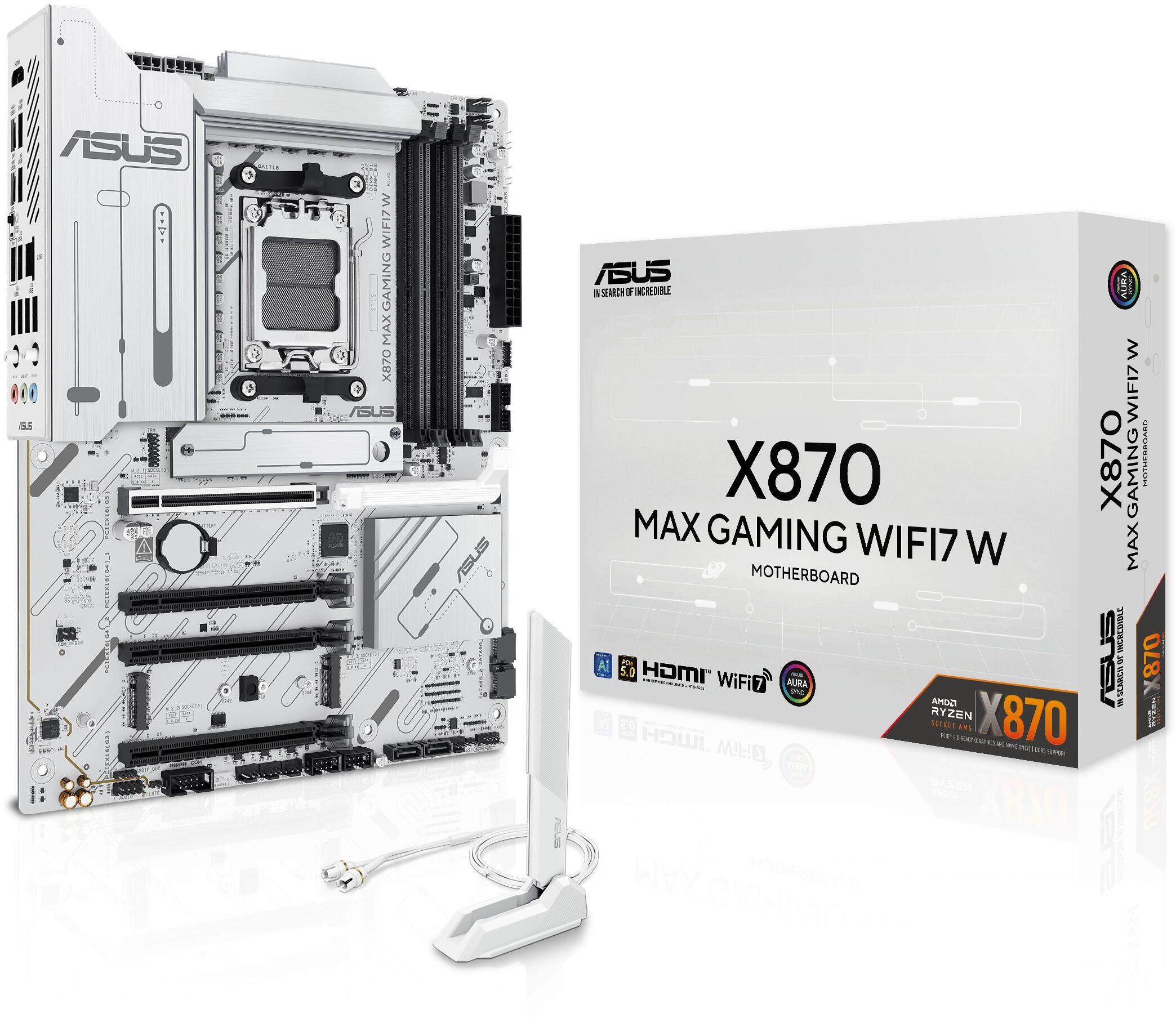 Asus - Placa Base Asus X870 MAX Gaming White WiFi