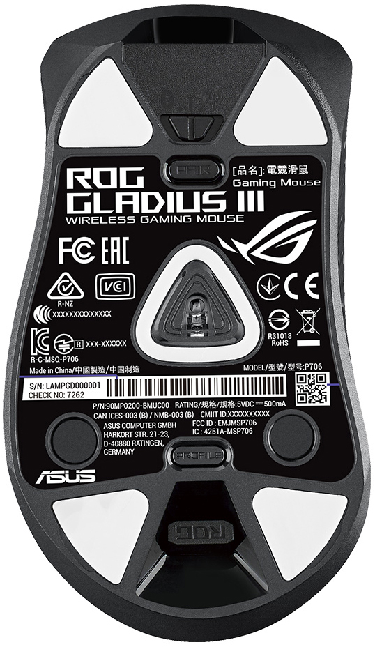 Asus - Ratón Asus ROG Gladius III Wireless