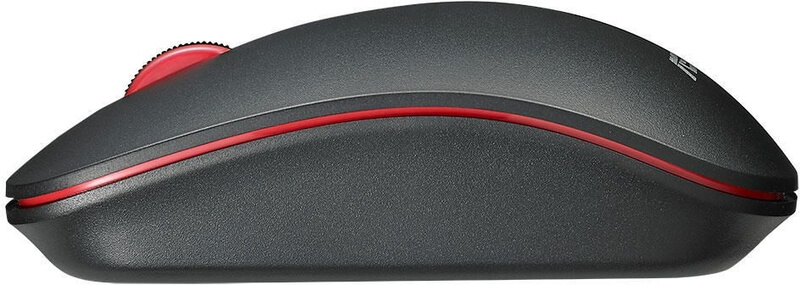 Asus - Ratón Asus WT300 RF Wireless Negro / Rojo