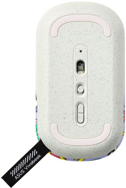 Asus - Ratón Asus Marshmallow MD100 Steven Harrington Edition Wireless/Bluetooth