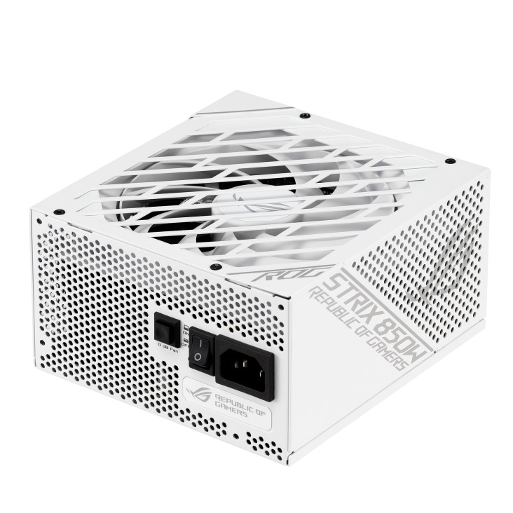 Asus - Fuente Alimentación Modular Asus ROG STRIX White Edition 850W 80+ Gold