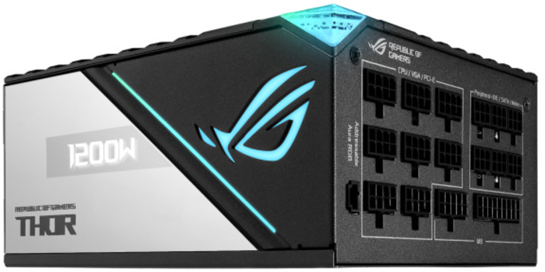 Asus - Fuente Alimentación Modular Asus ROG Thor 1200W P2 80+ Platinum