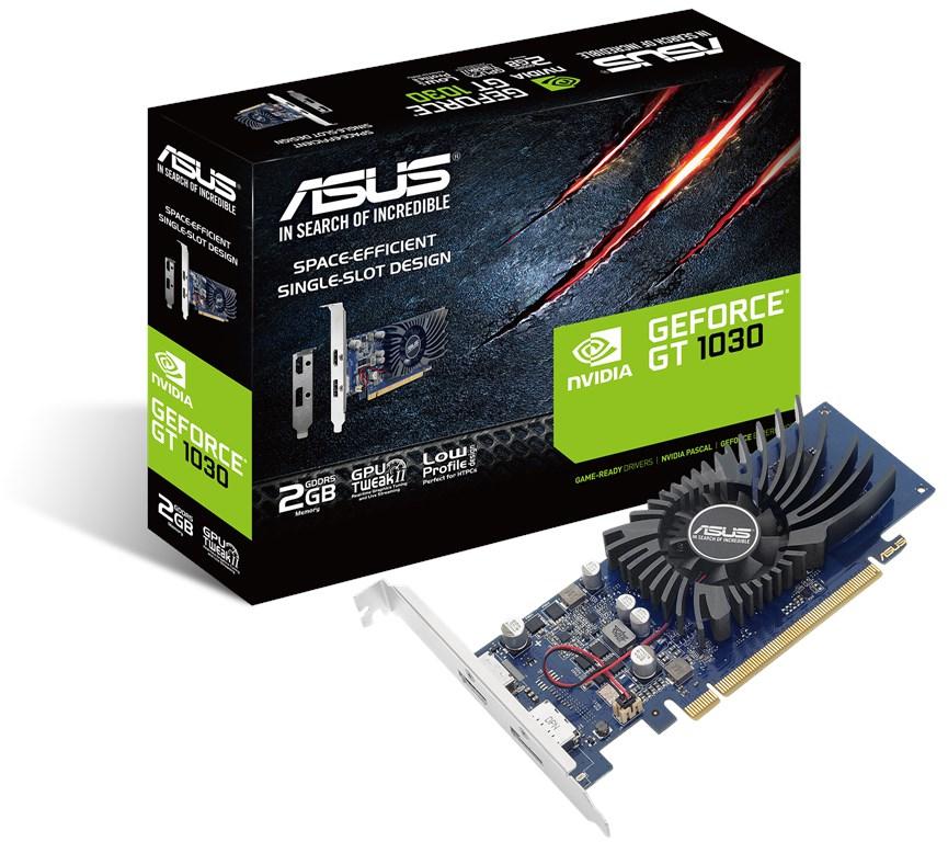 Asus - Tarjeta Gráfica Asus GeForce® GT 1030 LP 2GB GDDR5