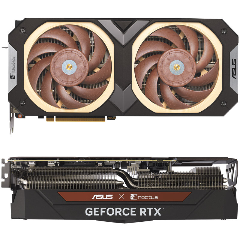 Asus - Tarjeta Gráfica Asus GeForce® RTX 4080 Noctua Gaming Edition OC 16GB GDDR6X DLSS3