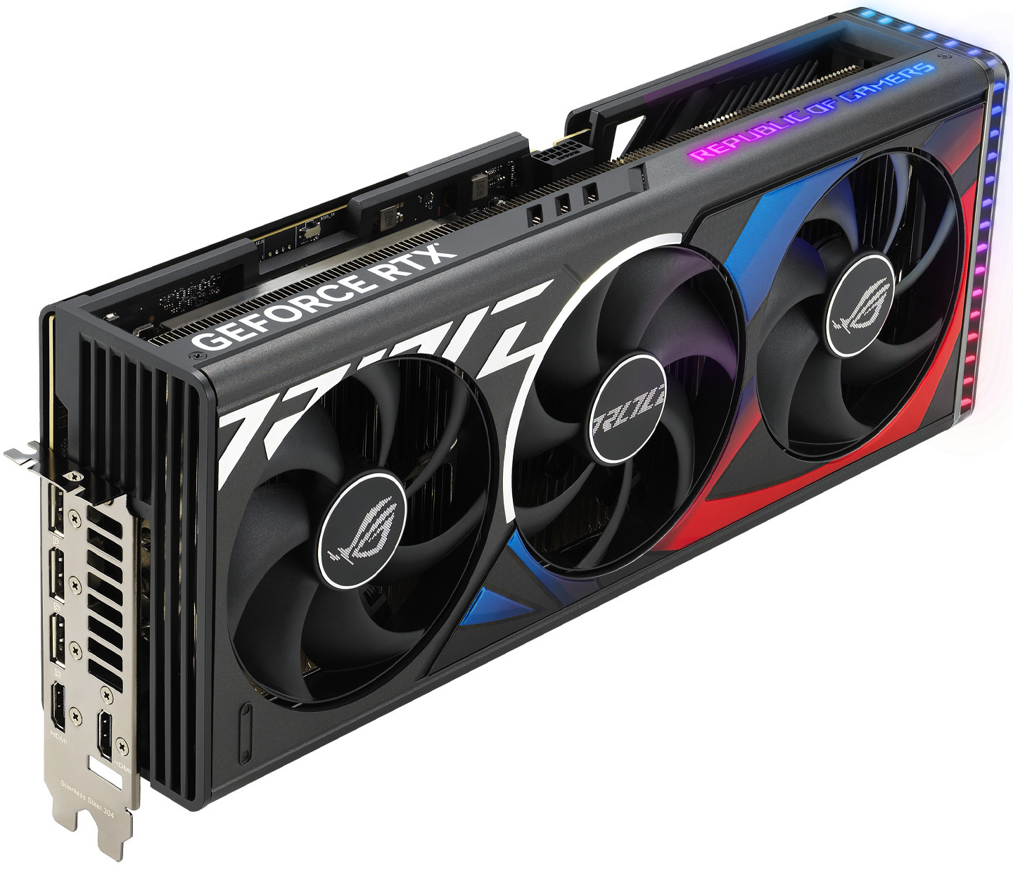 Asus - Tarjeta Gráfica Asus GeForce® RTX 4090 ROG Strix Gaming OC 24GD6X DLSS3