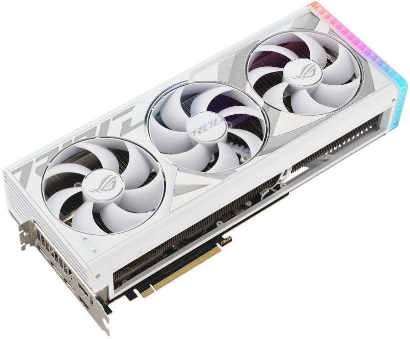 Asus - Tarjeta Gráfica Asus GeForce® RTX 4090 ROG Strix Gaming OC White 24GD6X DLSS3