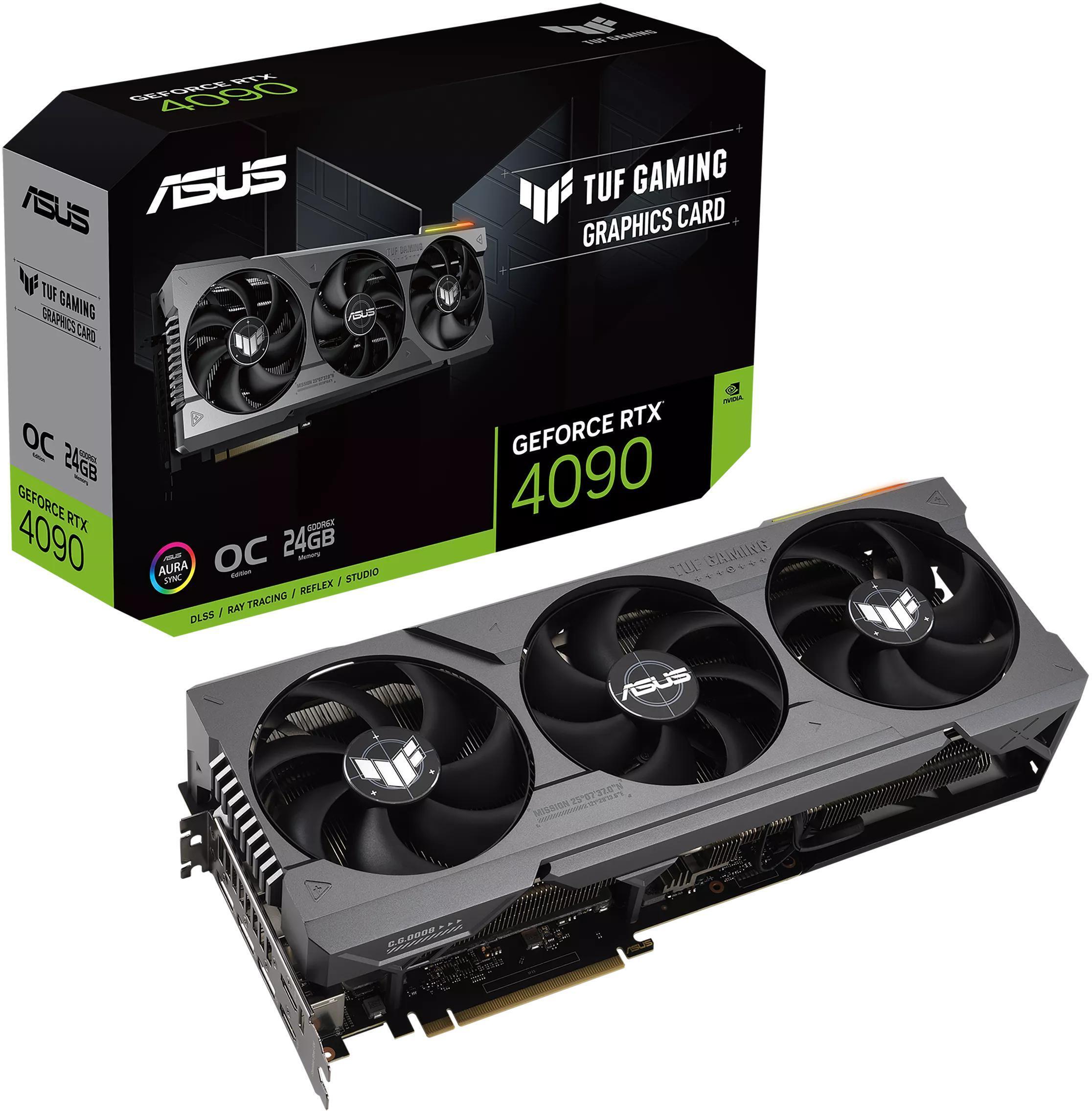 Asus - ** B Grade ** Tarjeta Gráfica Asus GeForce® RTX 4090 TUF Gaming OC 24GD6X DLSS3