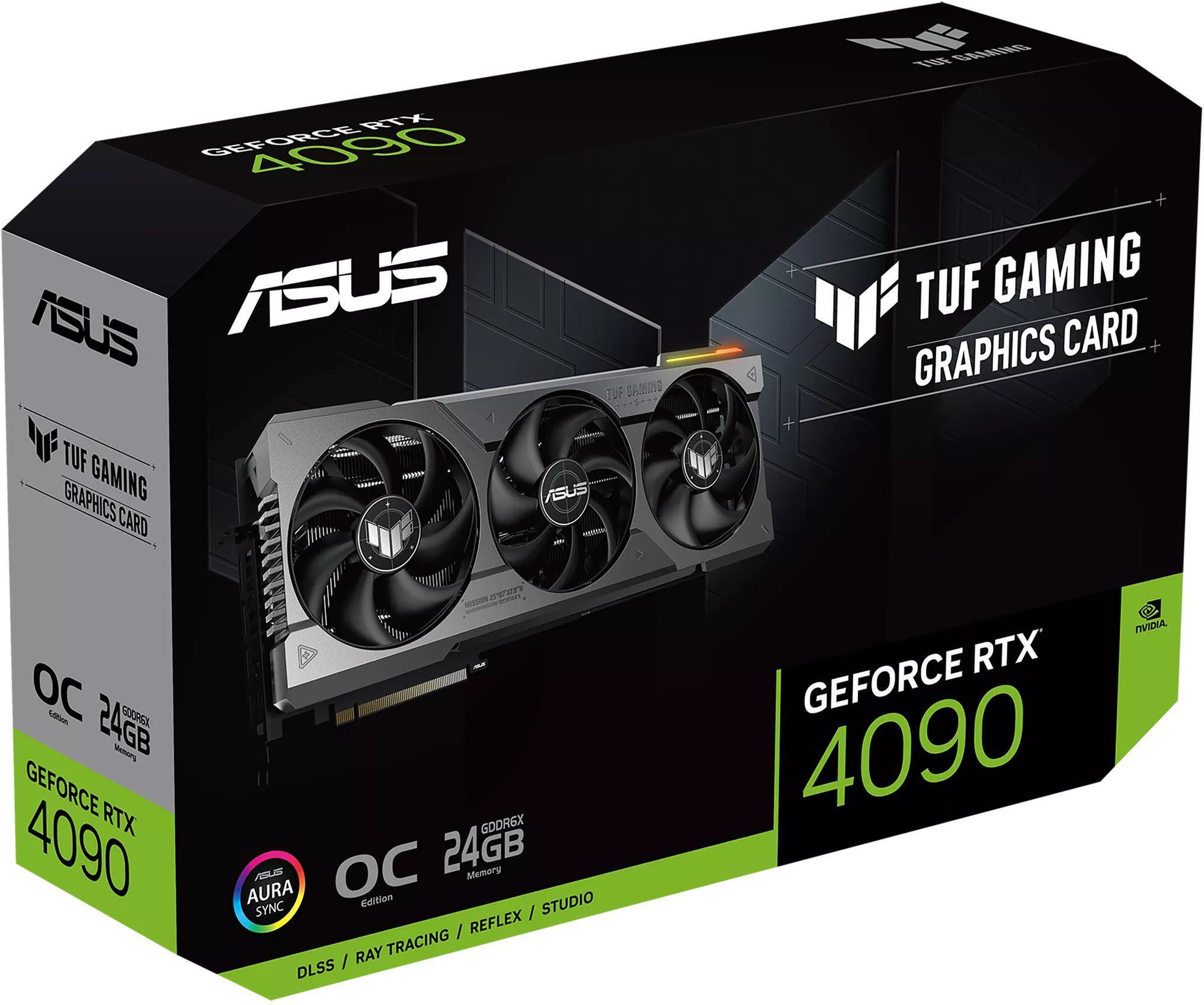 Asus - ** B Grade ** Tarjeta Gráfica Asus GeForce® RTX 4090 TUF Gaming OC 24GD6X DLSS3