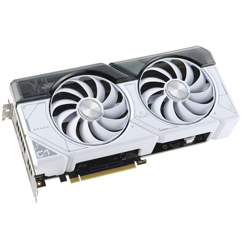 Asus - Tarjeta Gráfica Asus GeForce® RTX 4070 Dual OC White 12GB GDDR6X DLSS3